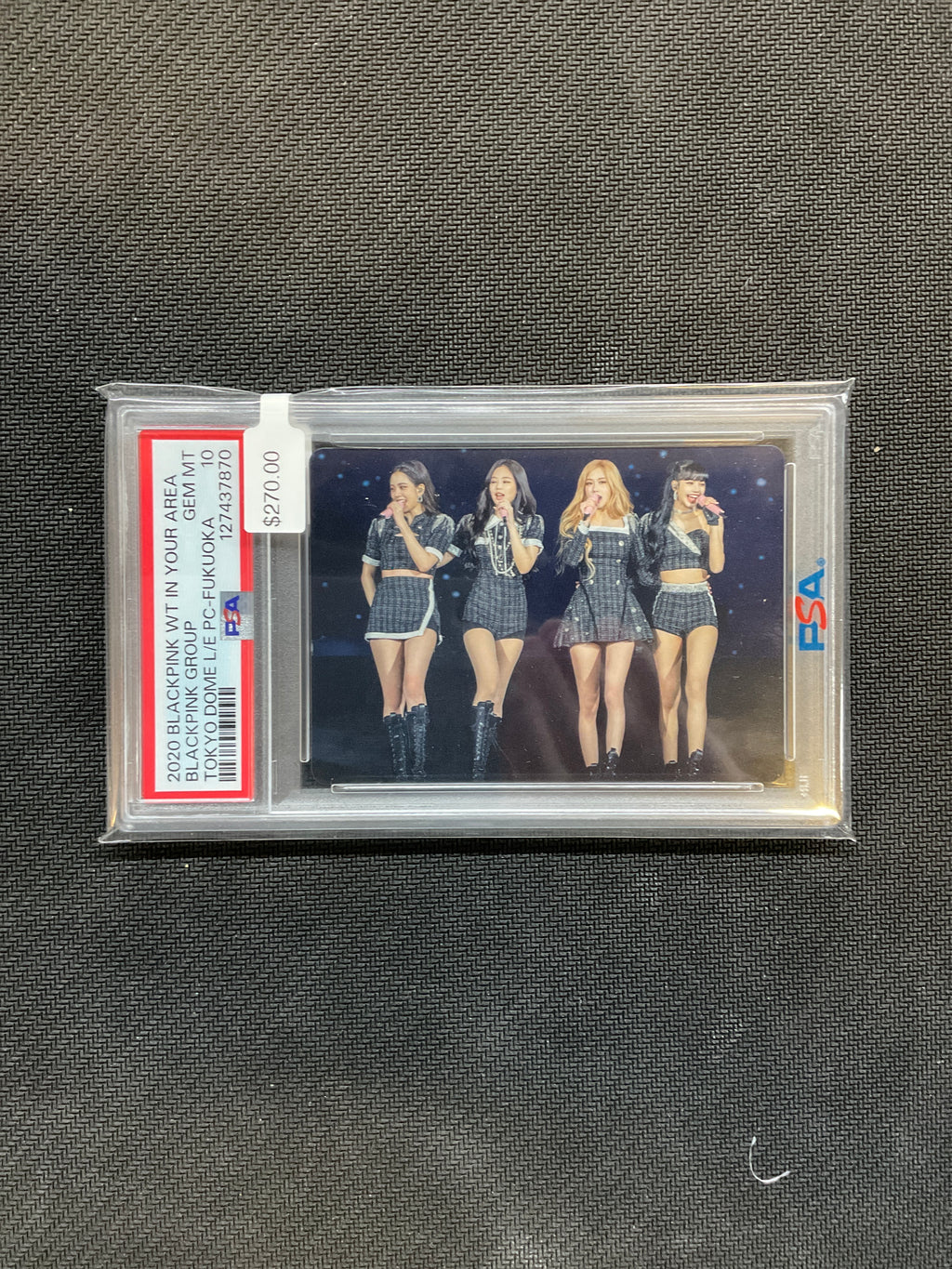 2020 Fukuoka BlackPink Group PSA 10