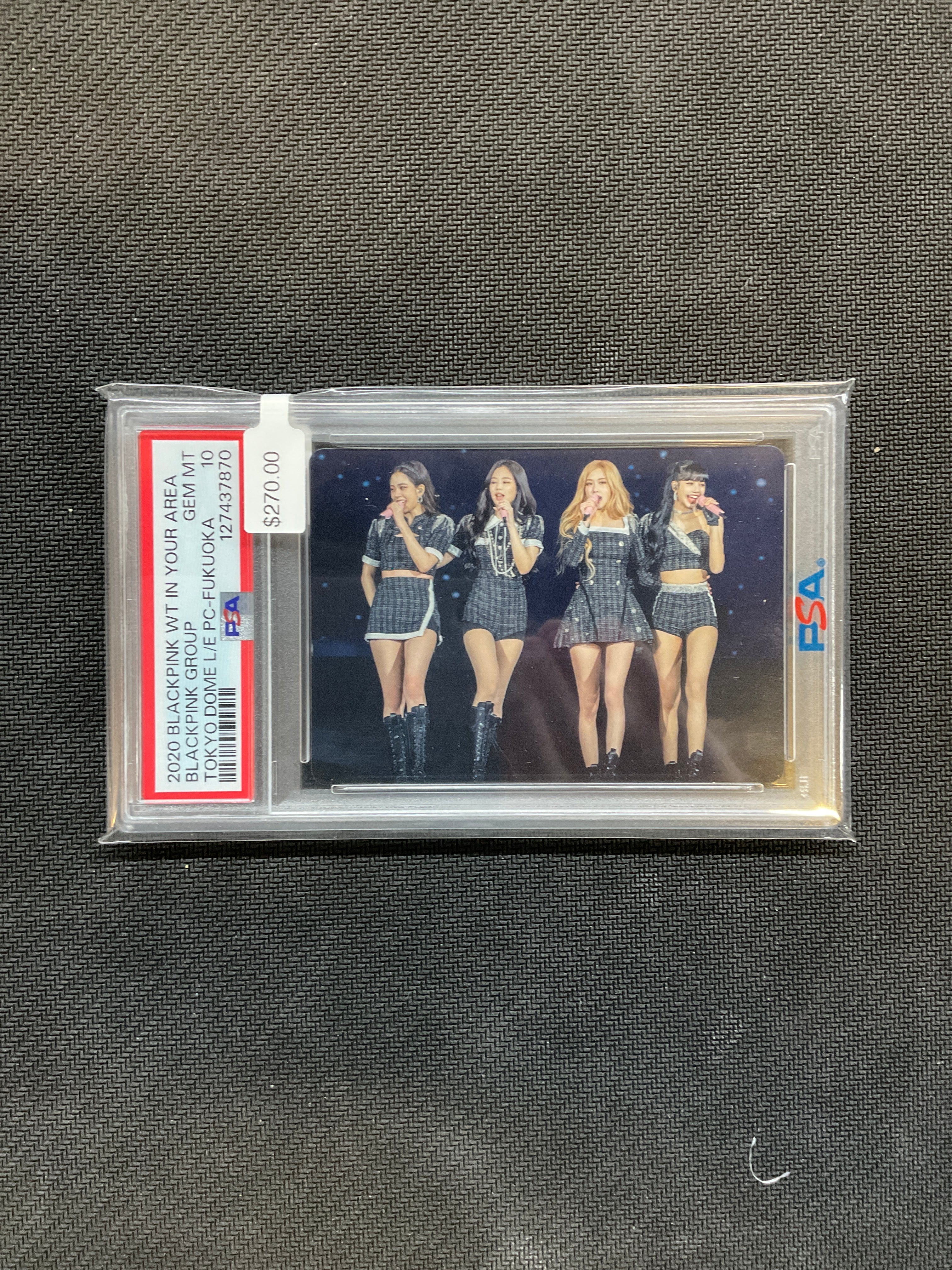 2020 Fukuoka BlackPink Group PSA 10