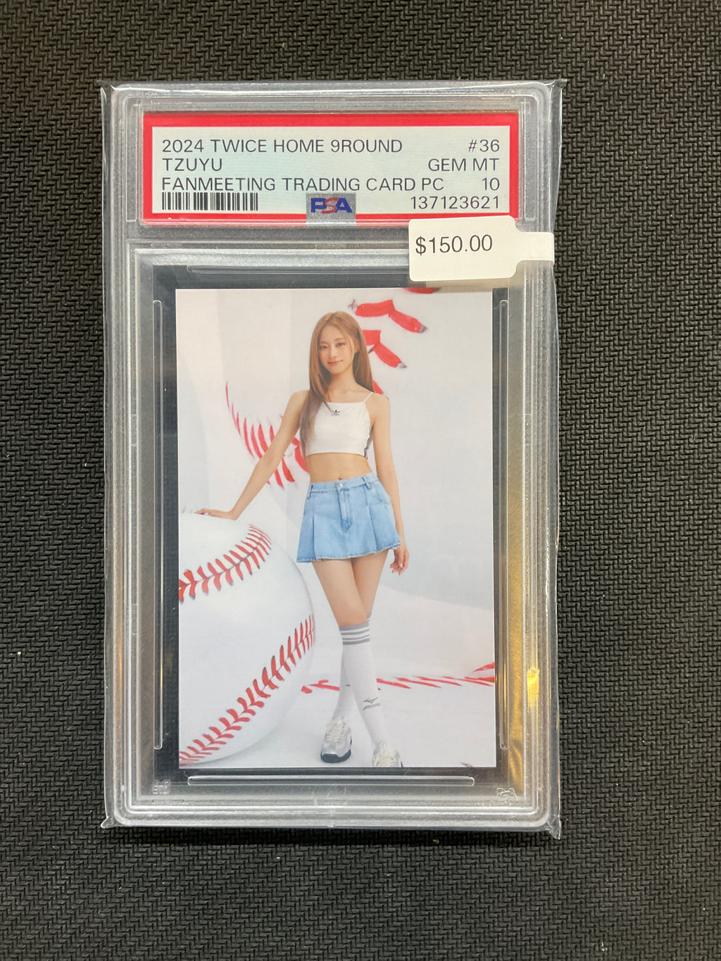 2024 Twice Home 9Round Tzuyu FanMeeting Trading Card PSA 10 621