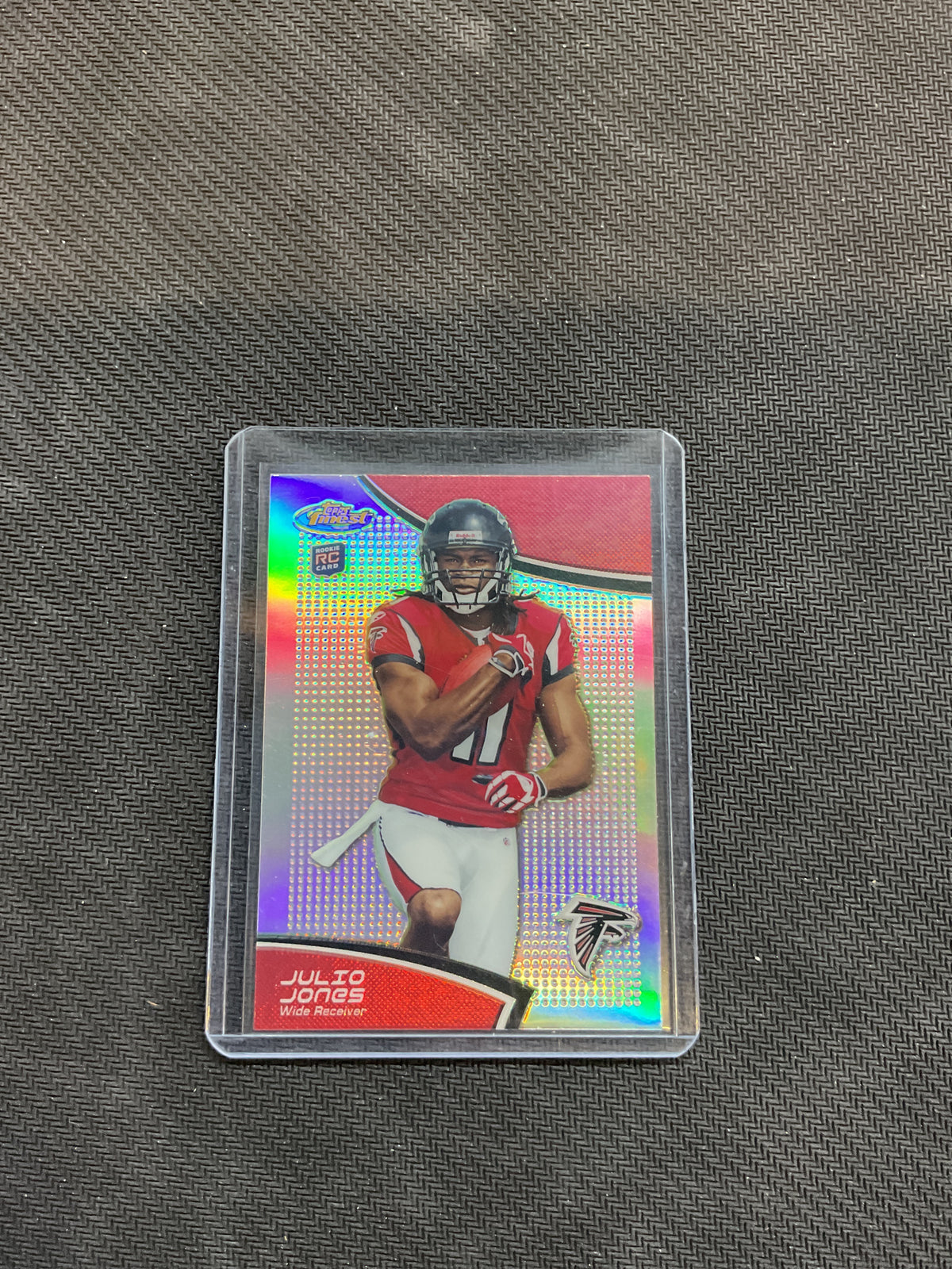 2011 Topps Finest Julio Jones Rookie Refractor Falcons