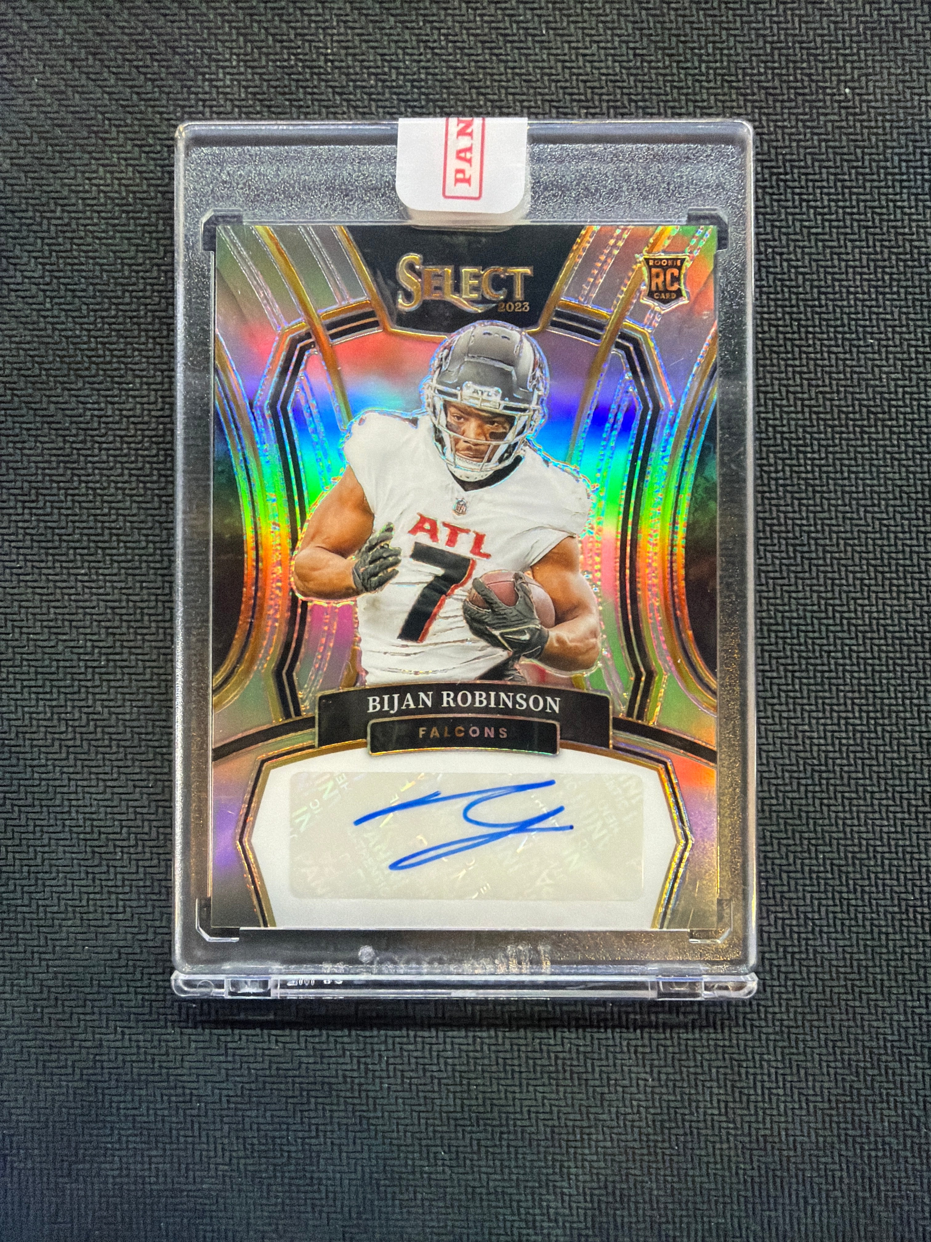 2023 Panini Select Bijan Robinson Rookie Auto /199 Falcons
