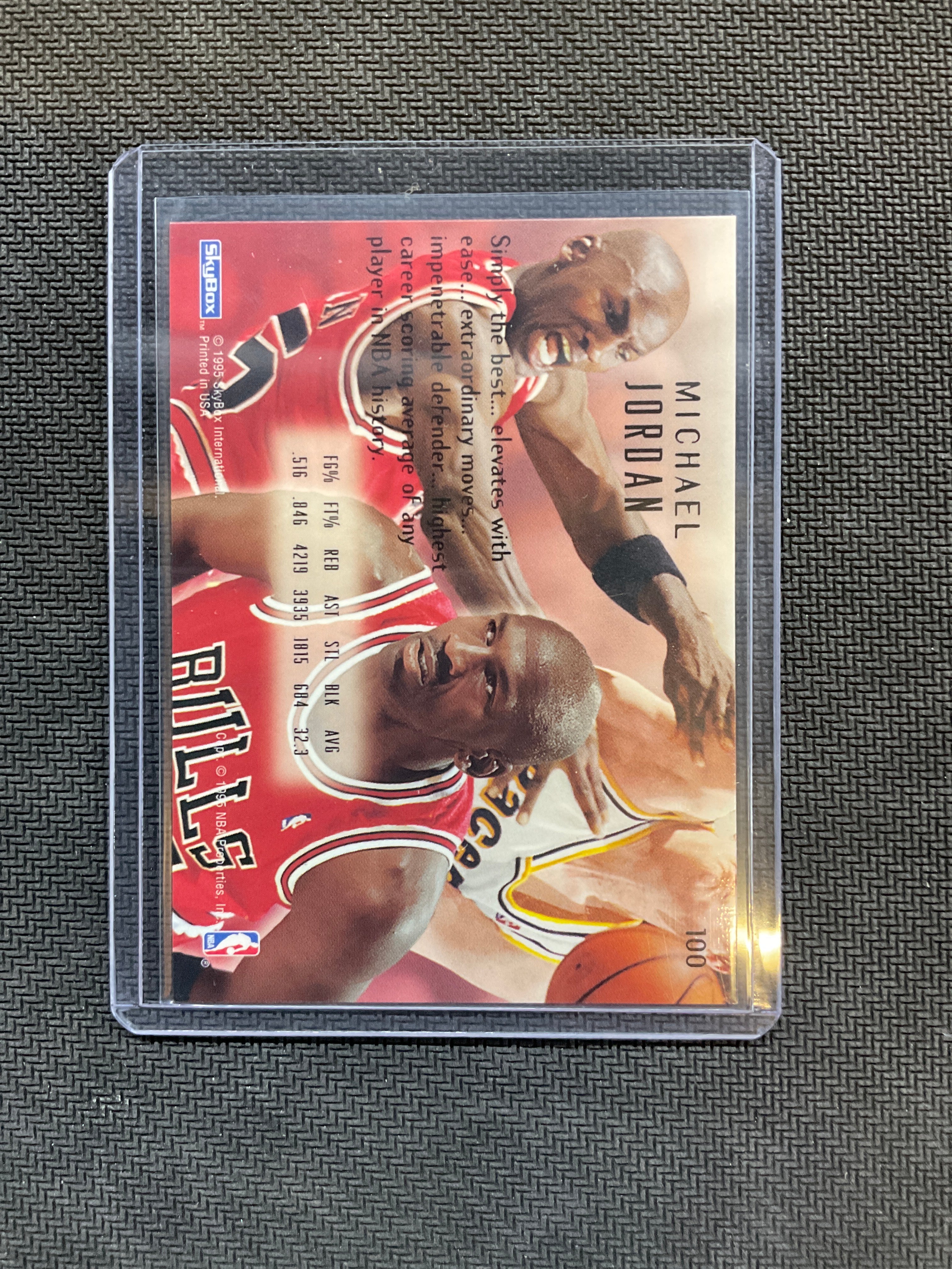 1994 Skybox Emotion Michael Jordan #100 Bulls