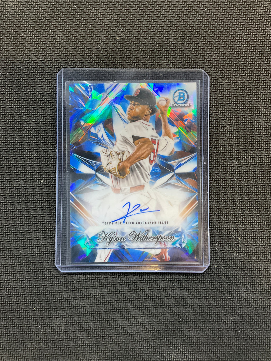 2025 Bowman Sapphire Kyson Witherspoon Auto Selections Red Sox