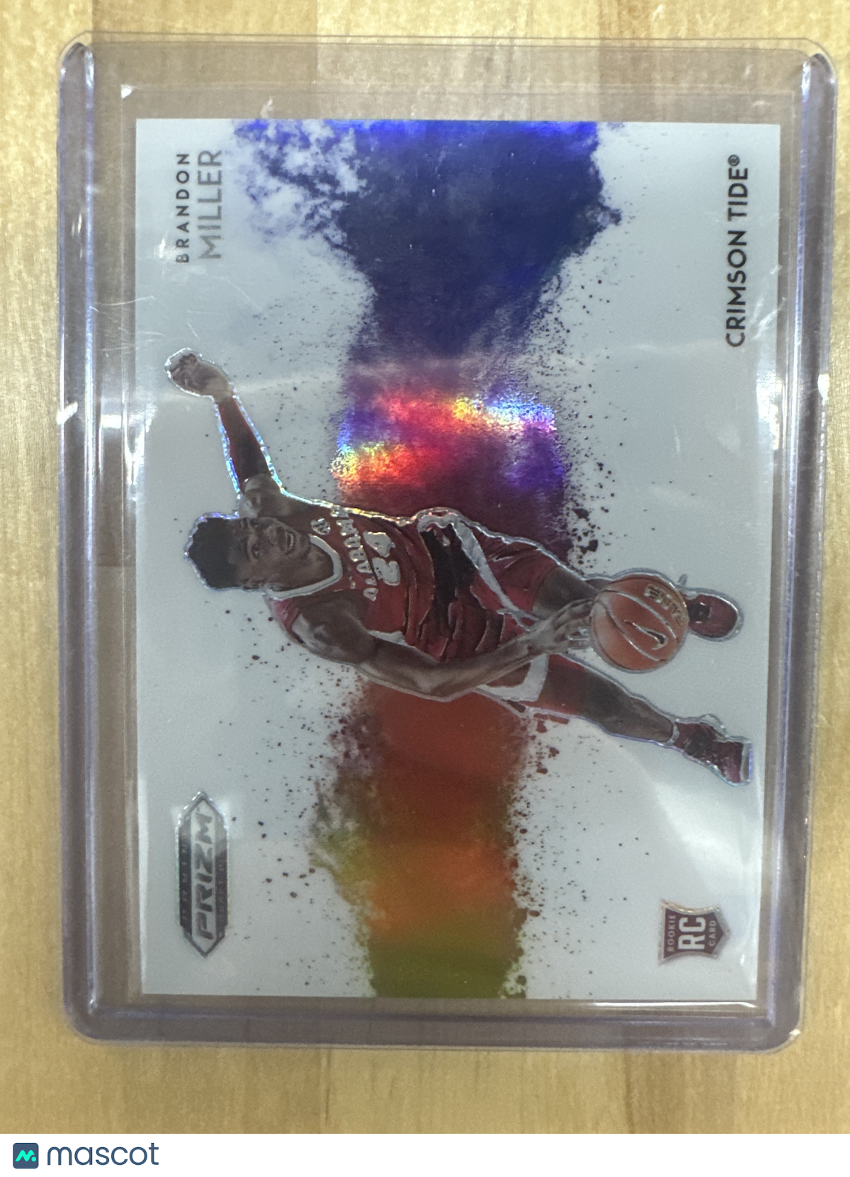 2023 Prizm Draft Picks Brandon Miller #3 Color Blast