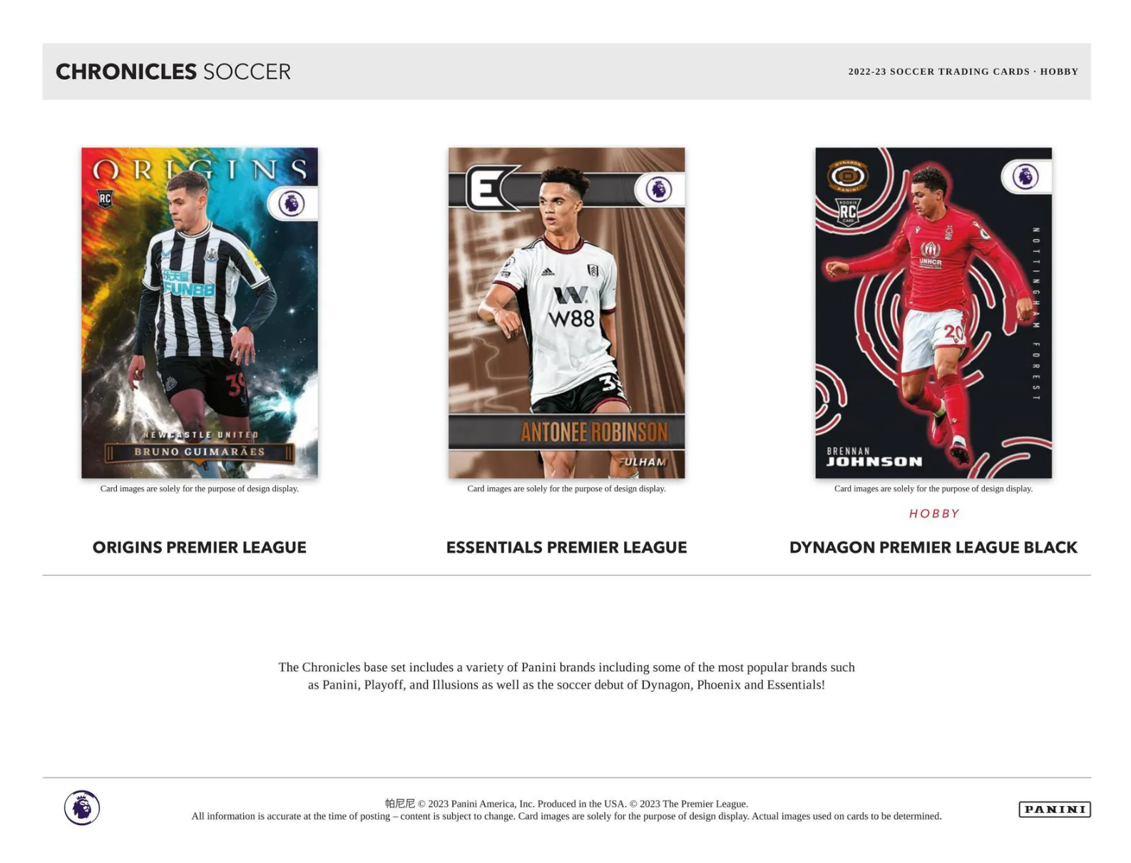 2022-23 Chronicles Soccer Hobby Box