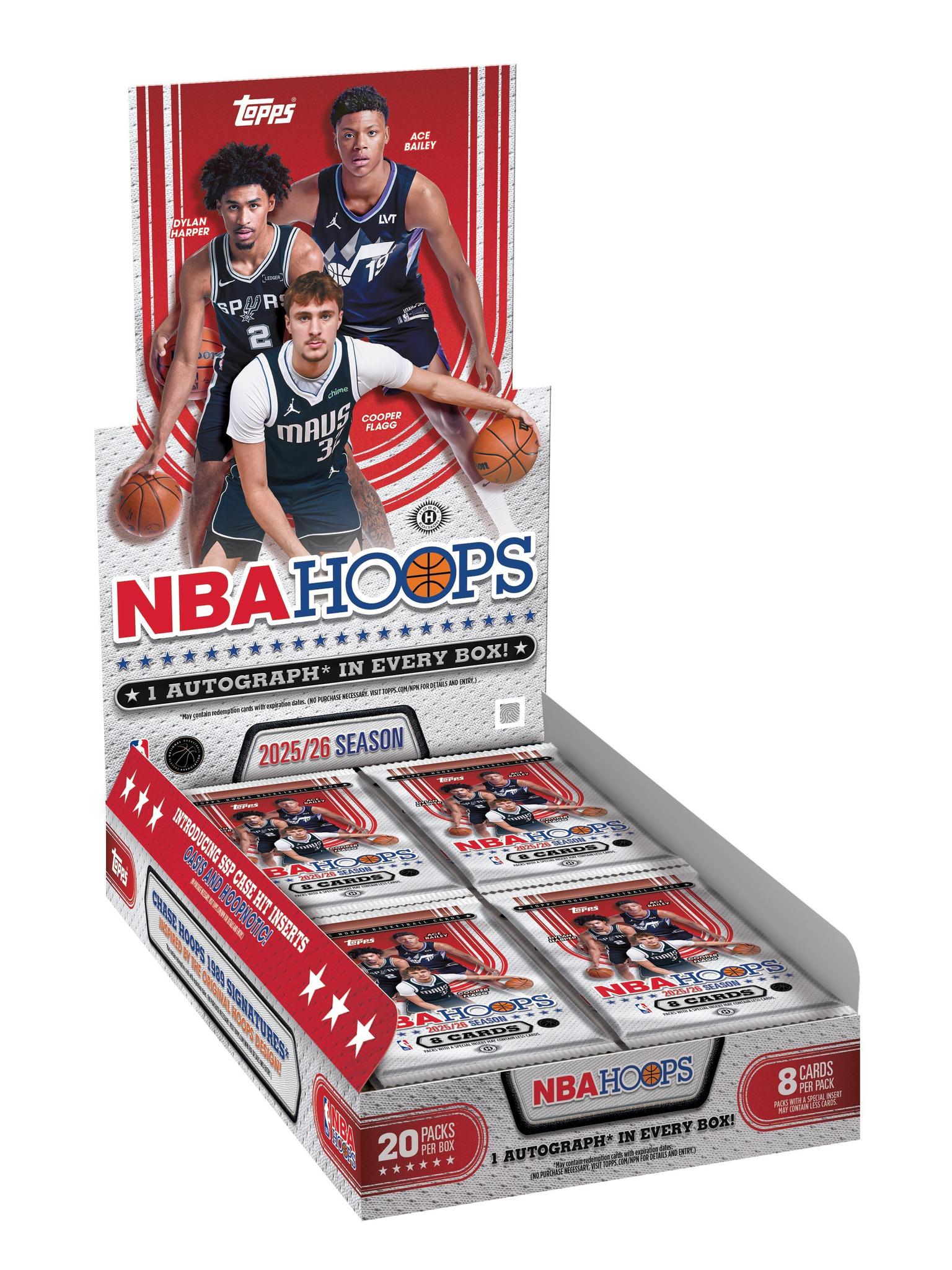 2025/26 Topps NBA Hoops Hobby Box