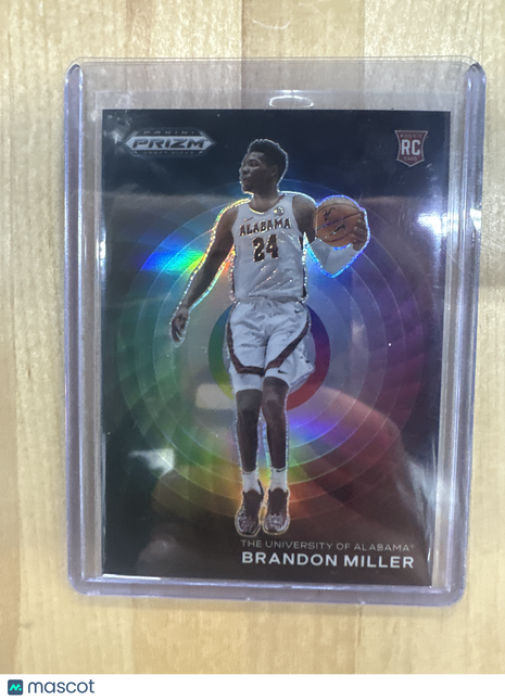 2023 Prizm Draft Picks Brandon Miller #3 Color Wheel