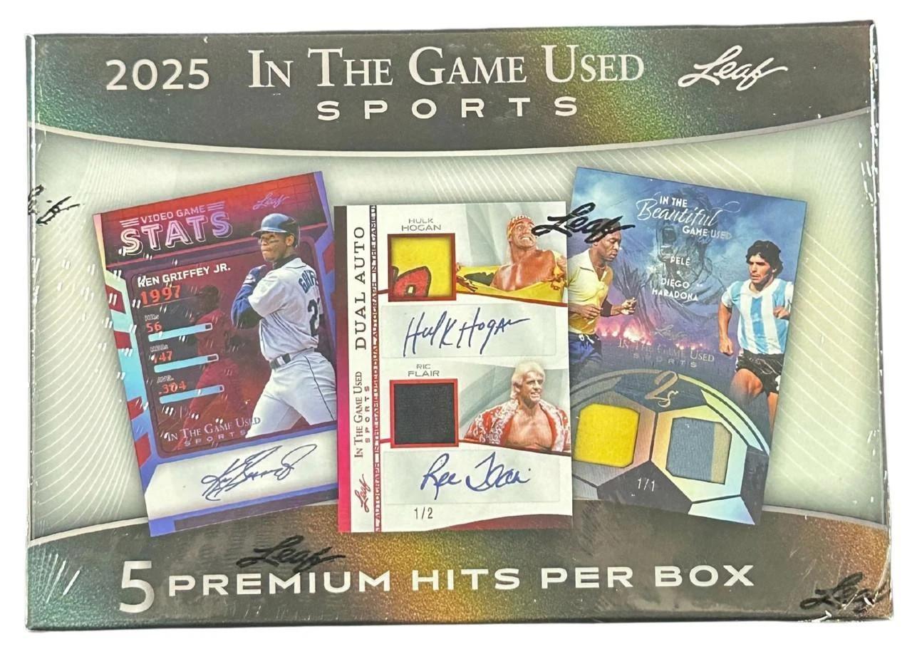 2025 Leaf In the Game Used Sports