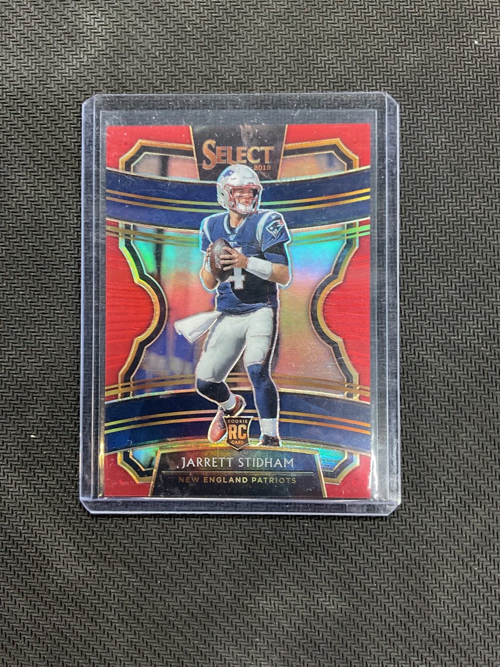 2019 Select Jarrett Stidham Rookie Red /99 Patriots