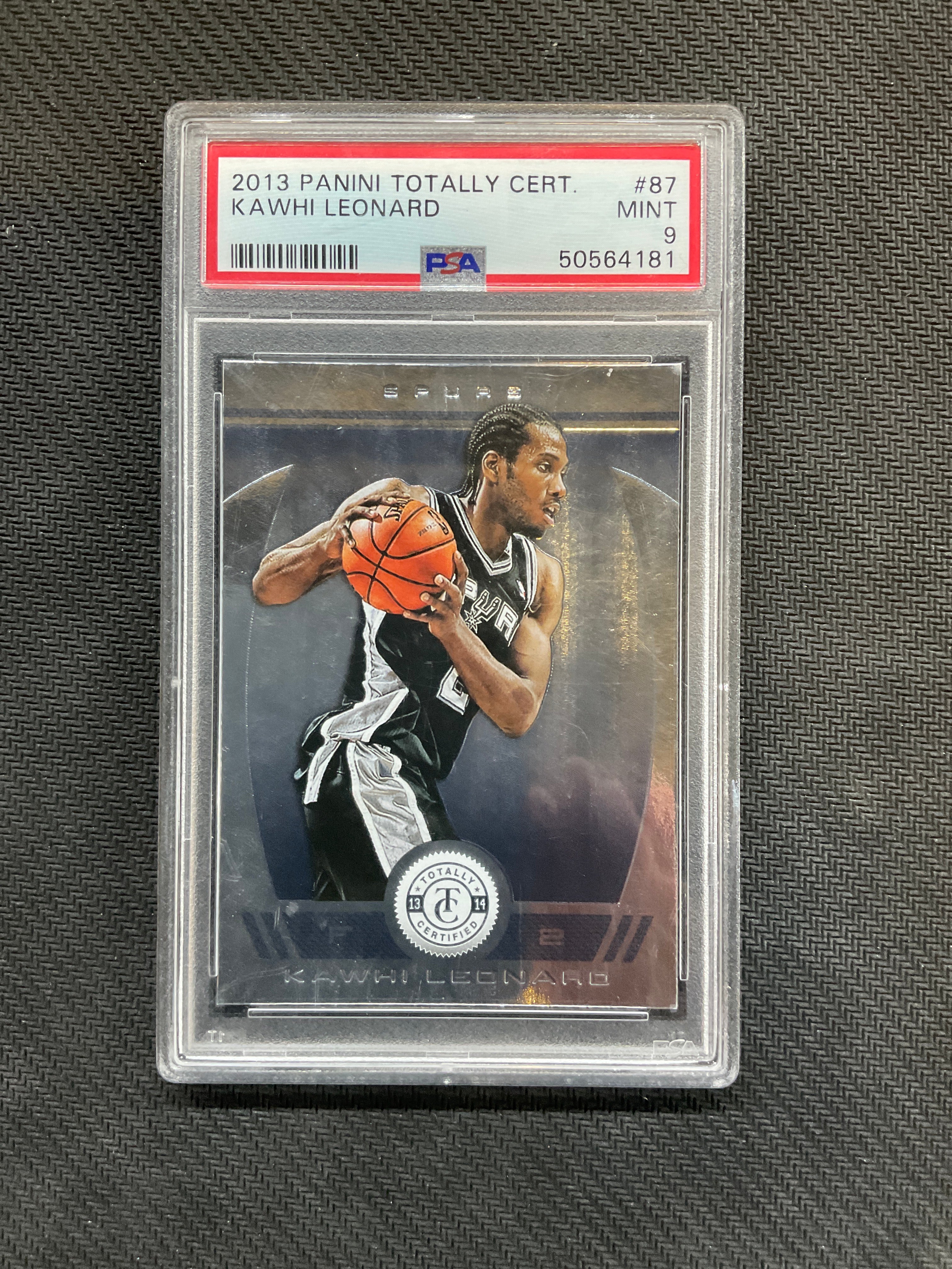 2013 Panini Totally Certified Kawhi Leonard PSA 9 Spurs 181