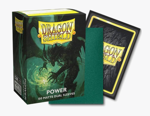 Dragon Shield: Dual Matte - Power Green (100 ct.)
