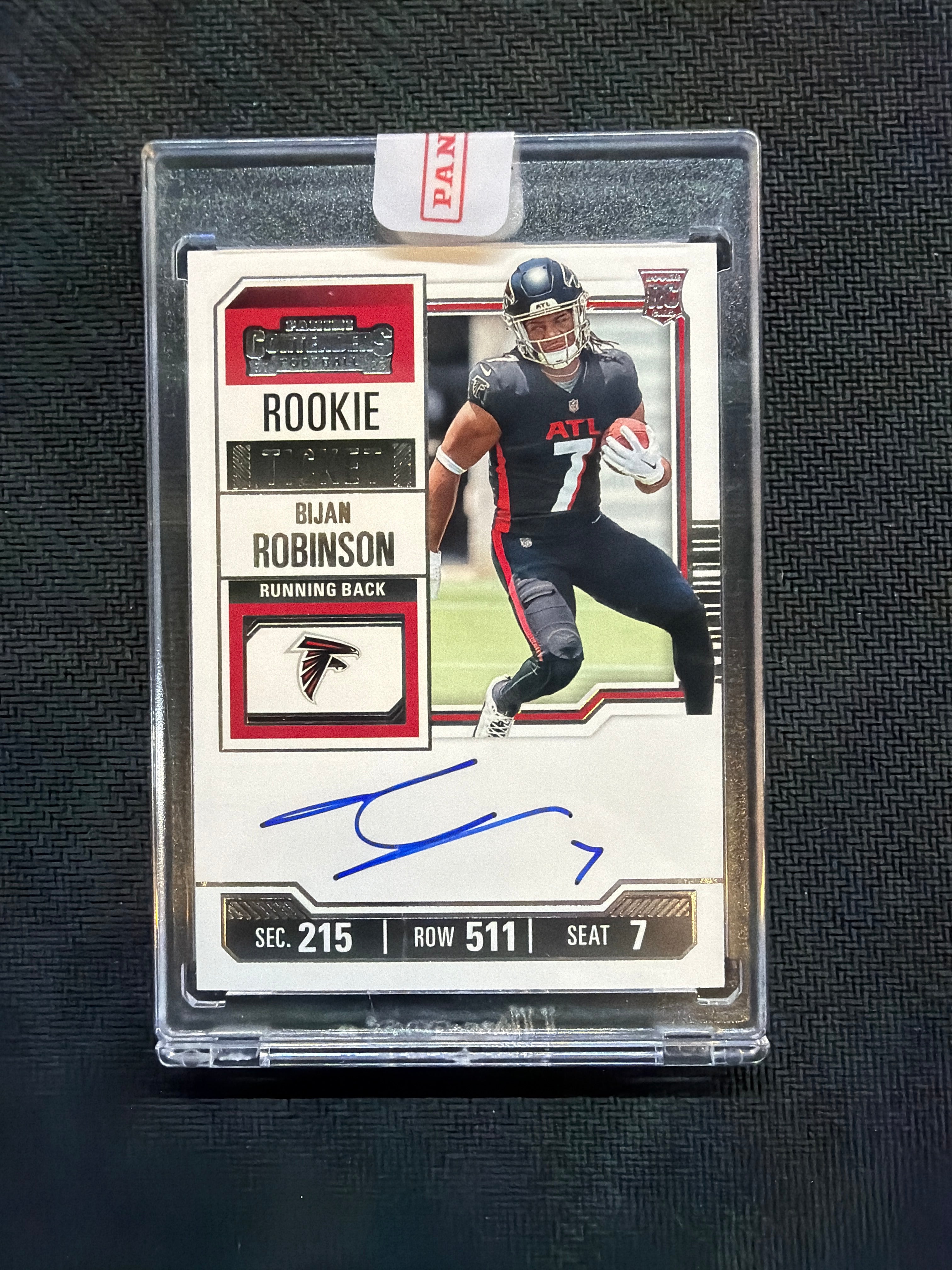2023 Panini Contenders Bijan Robinson Rookie Auto