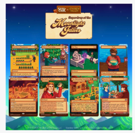 Magic The Gathering (MTG): Secret Lair - Welcome to Stardew Valley - Non-Foil Edition