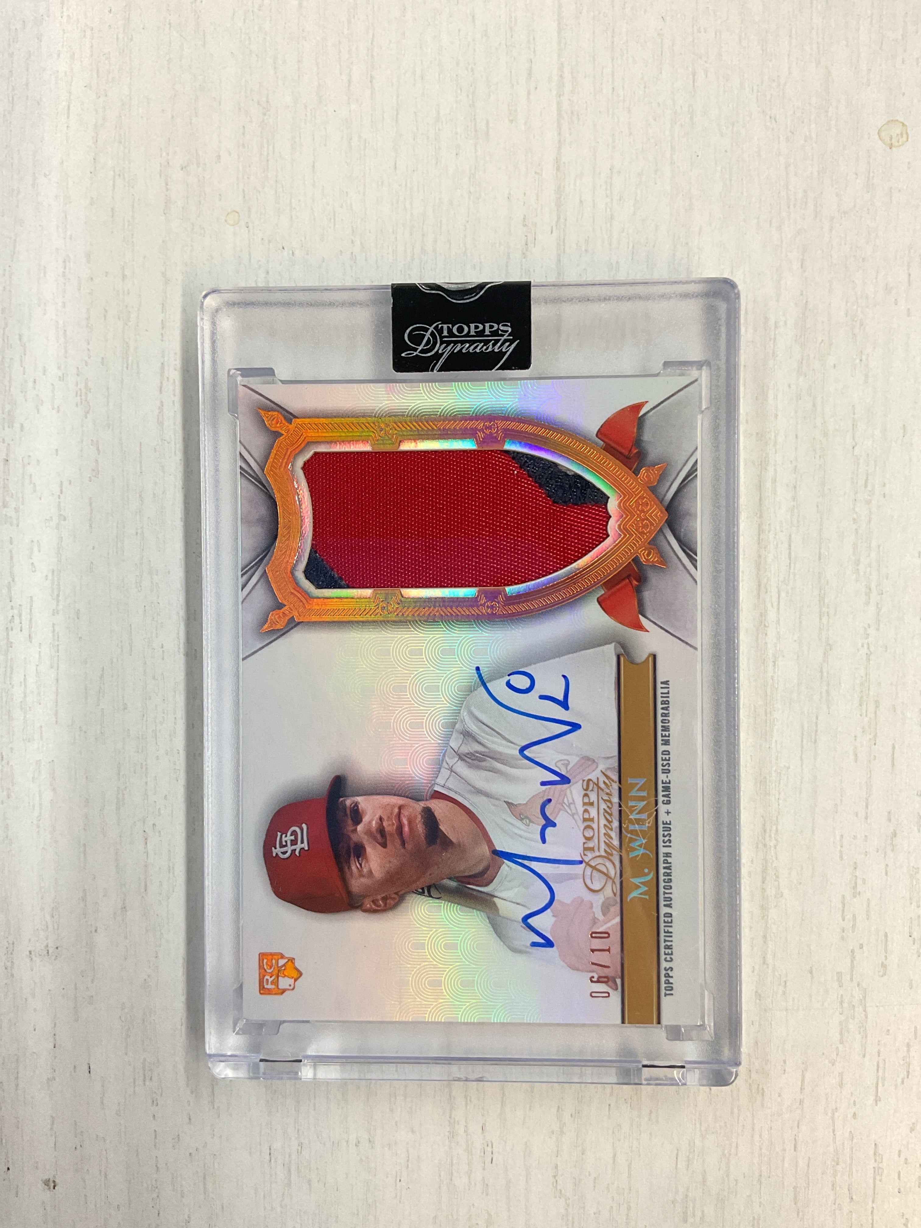 2024 Topps Dynasty Masyn Winn Rookie Patch Auto /10