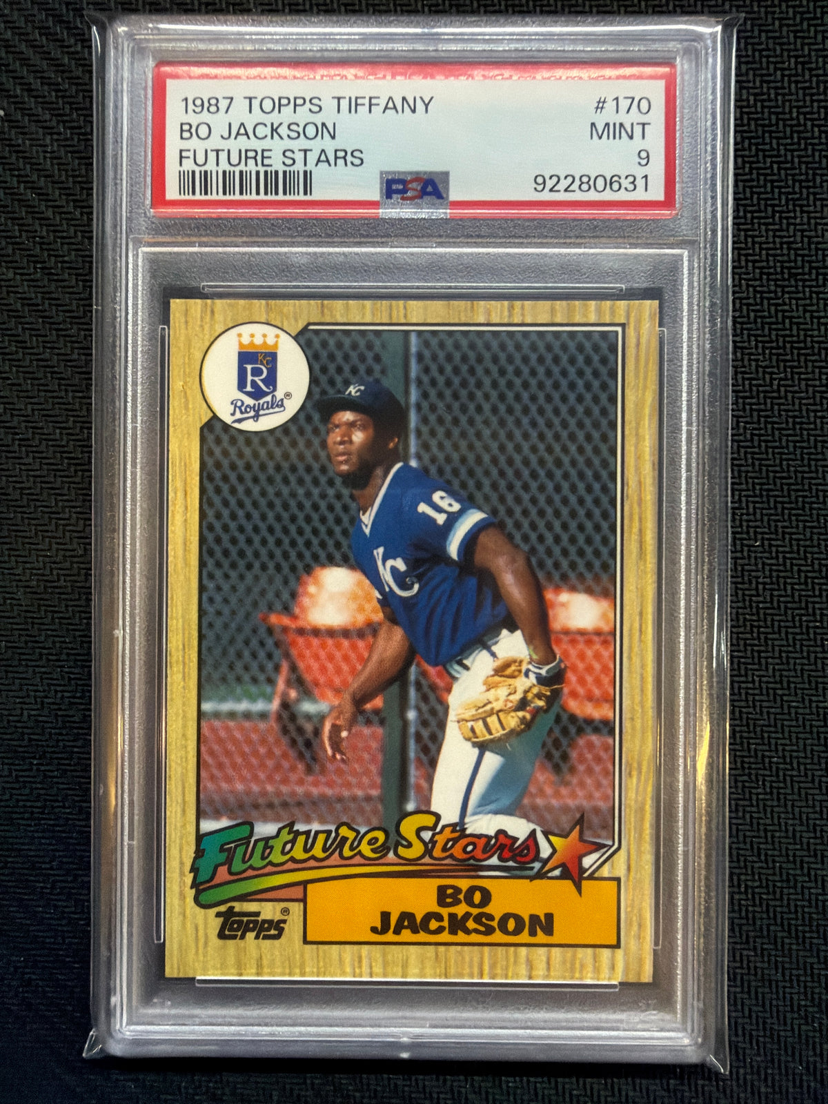 1987 Topps Tiffany Bo Jackson Future Stars #170 PSA 9 631