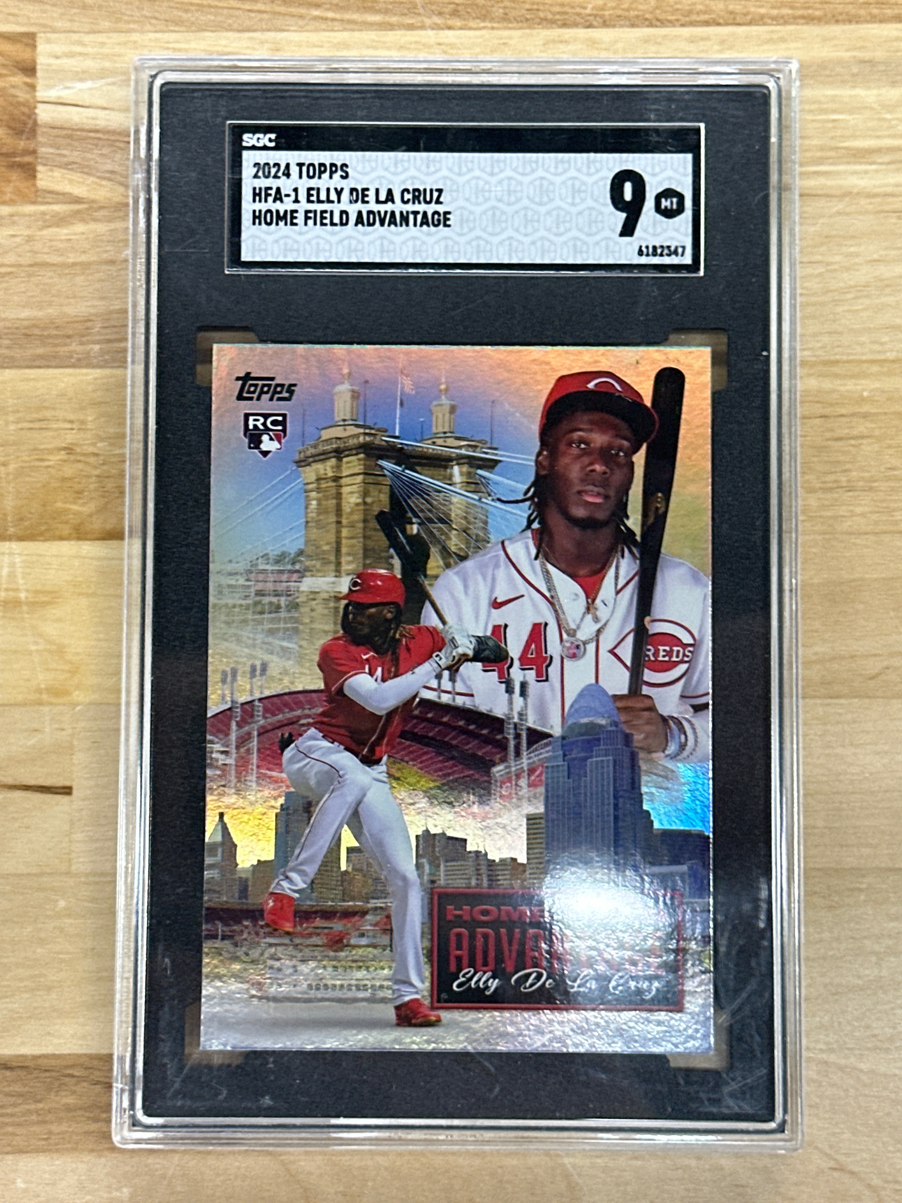 2024 Topps Home Field Advantage Elly De La Cruz SGC 9