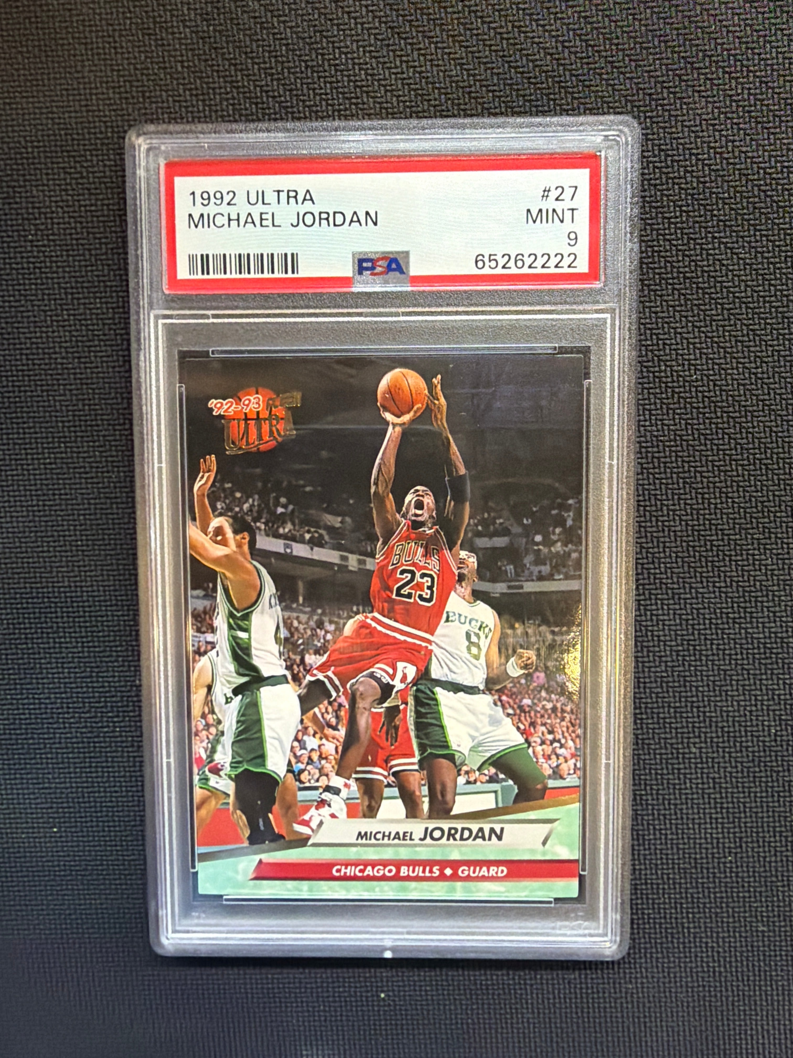 1992 Ultra Michael Jordan #27 PSA 9 Bulls