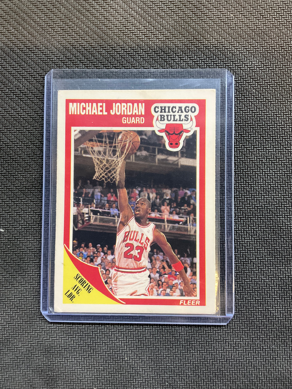 1989 Fleer Michael Jordan #21 Bulls