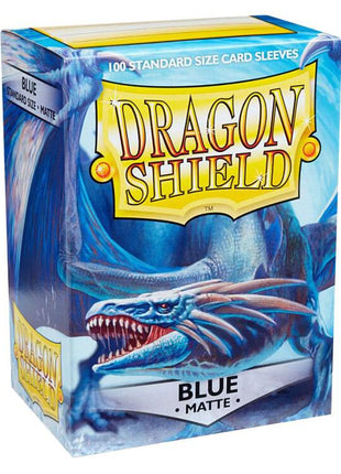 Dragon Shield Matte Sleeves - Blue (100-Pack) - Dragon Shield Card Sleeves