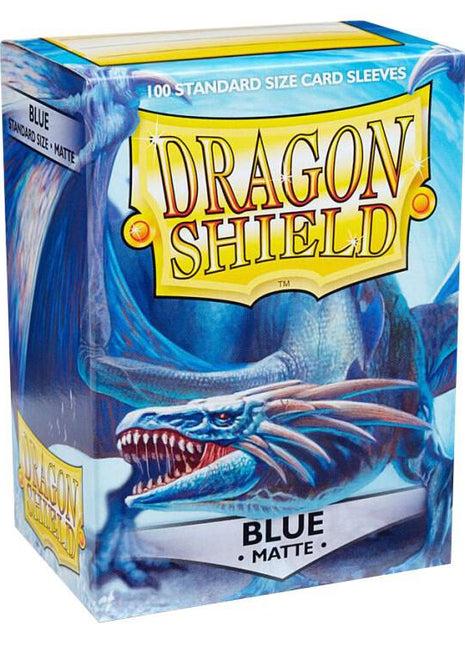 Dragon Shield Matte Sleeves - Blue (100-Pack) - Dragon Shield Card Sleeves