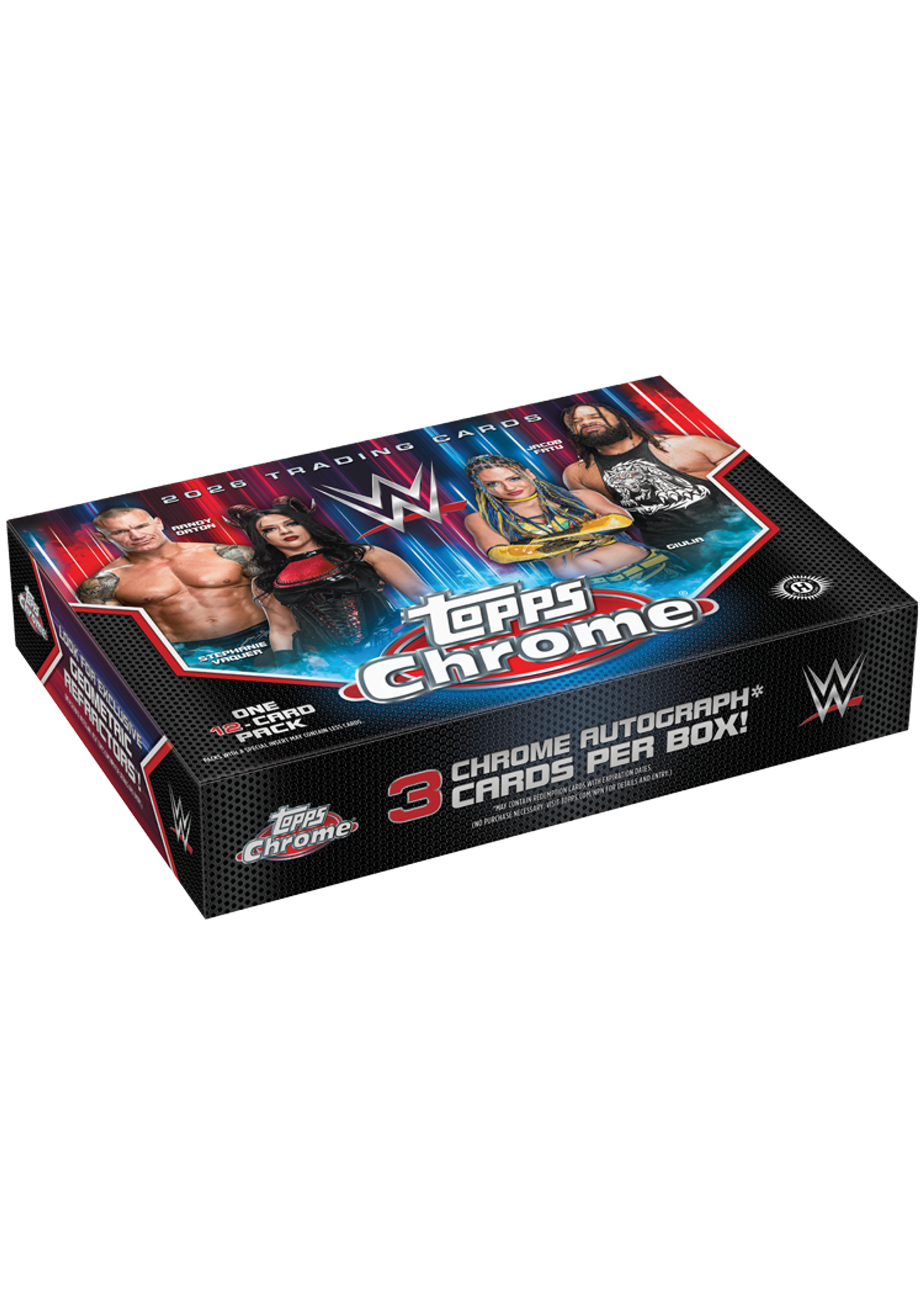 2026 Topps Chrome WWE Breaker's Delight Box