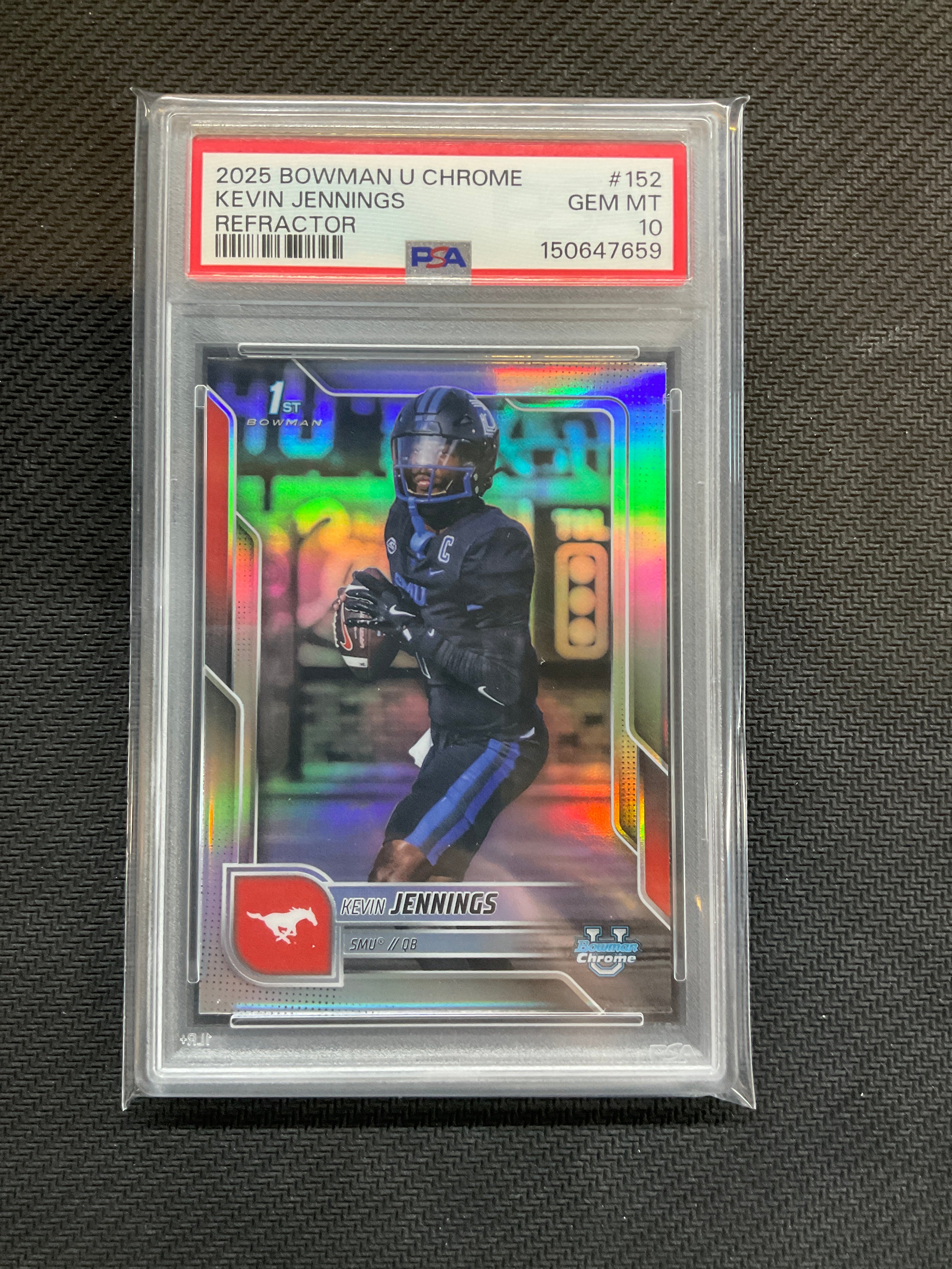 2025 Bowman U Kevin Jennings Rookie Refractor PSA 10 SMU