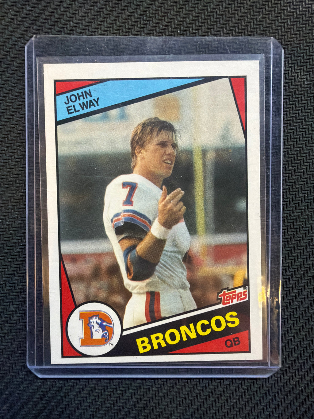 1984 Topps John Elway Rookie #63 Broncos