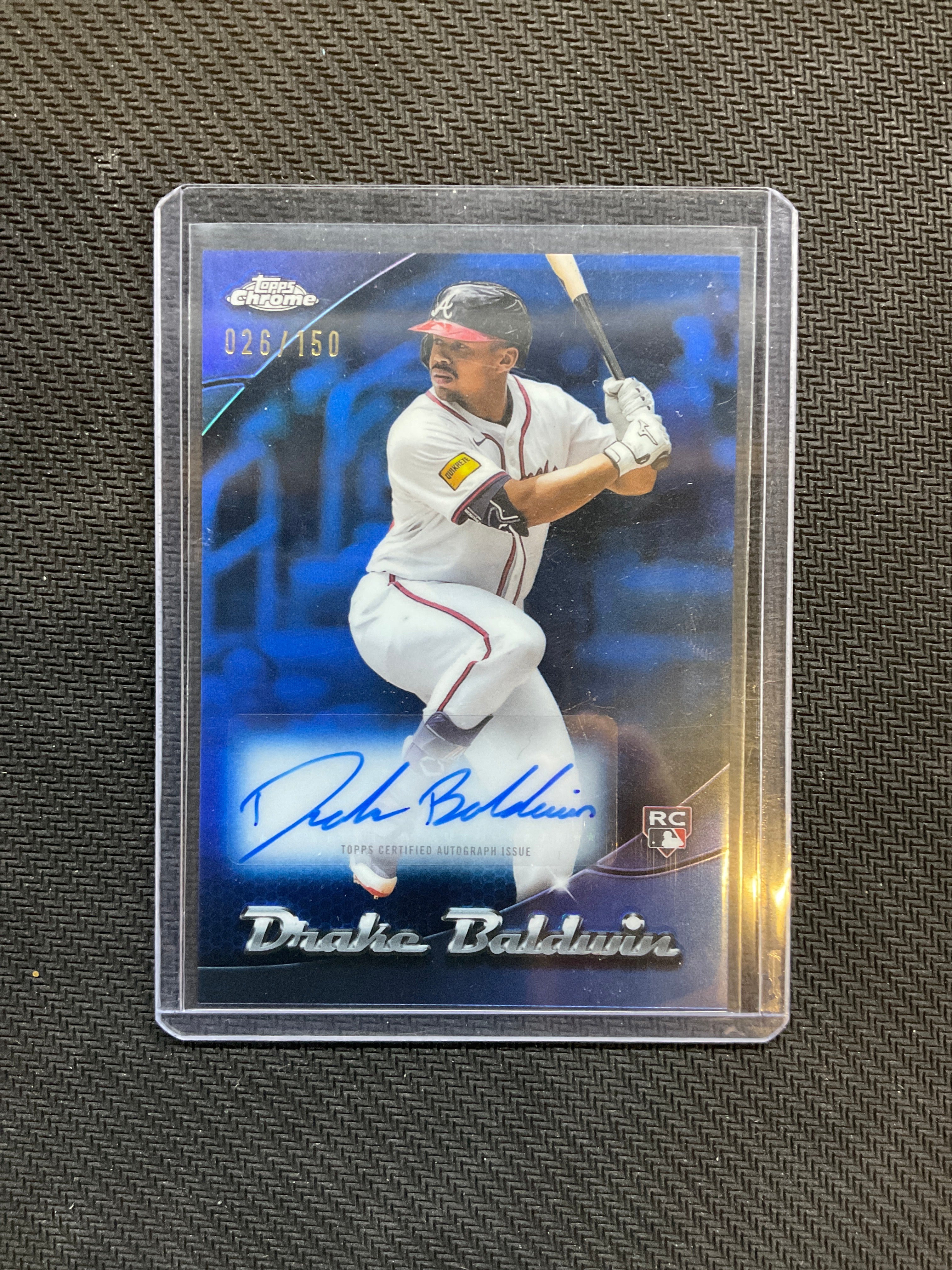 2025 Topps Chrome Update Drake Baldwin Rookie Auto /150 Braves