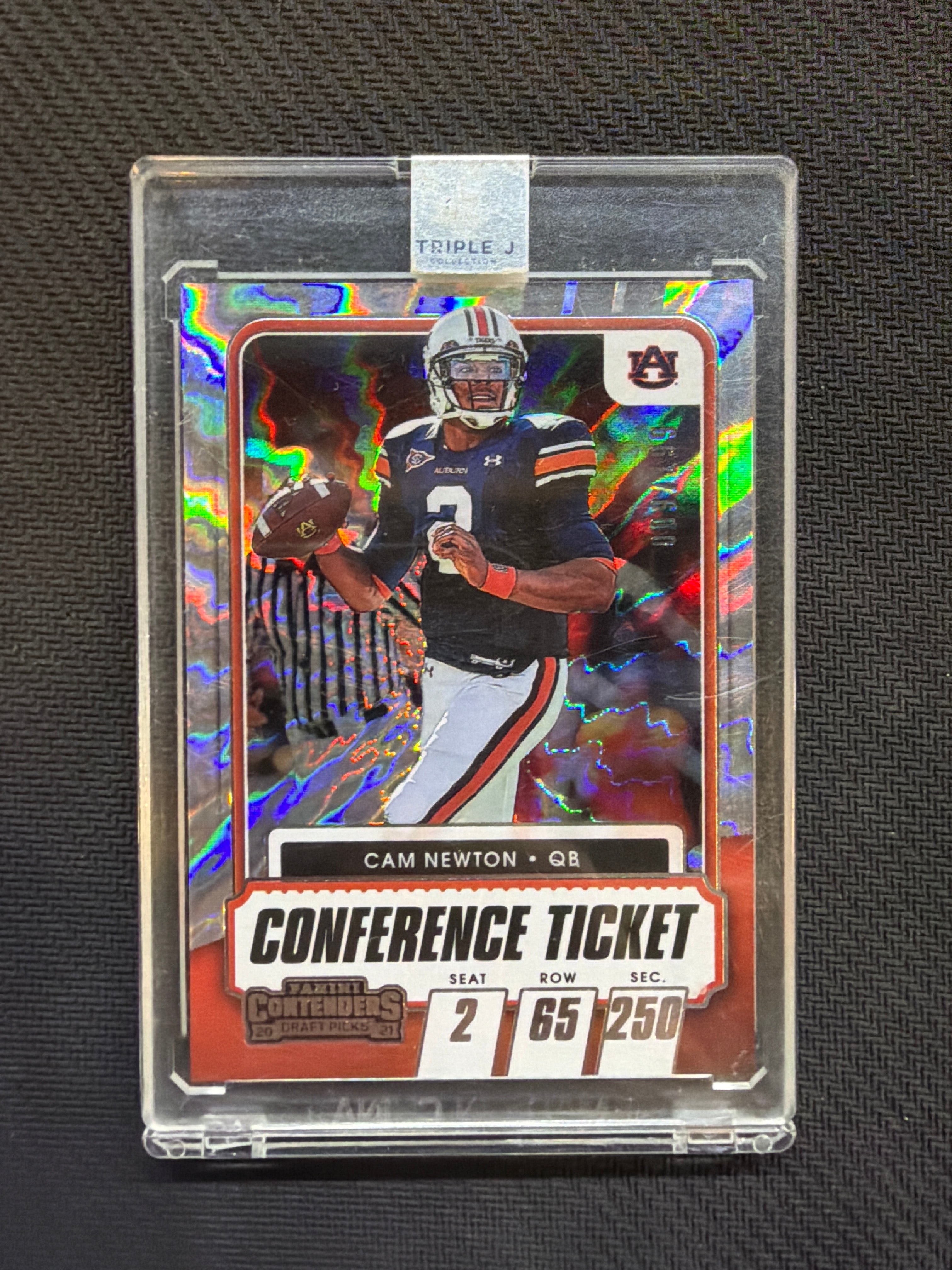 2021 Contenders Cam Newtown Conference Ticket /199 Auburn