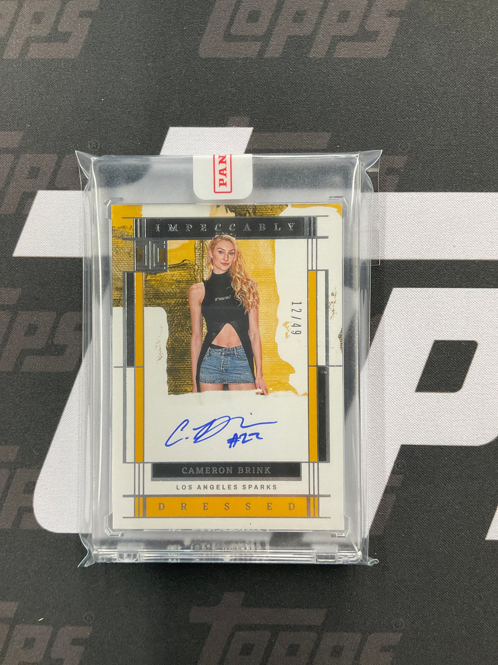 2025 Impeccable Cameron Brink Auto /49 Impeccably