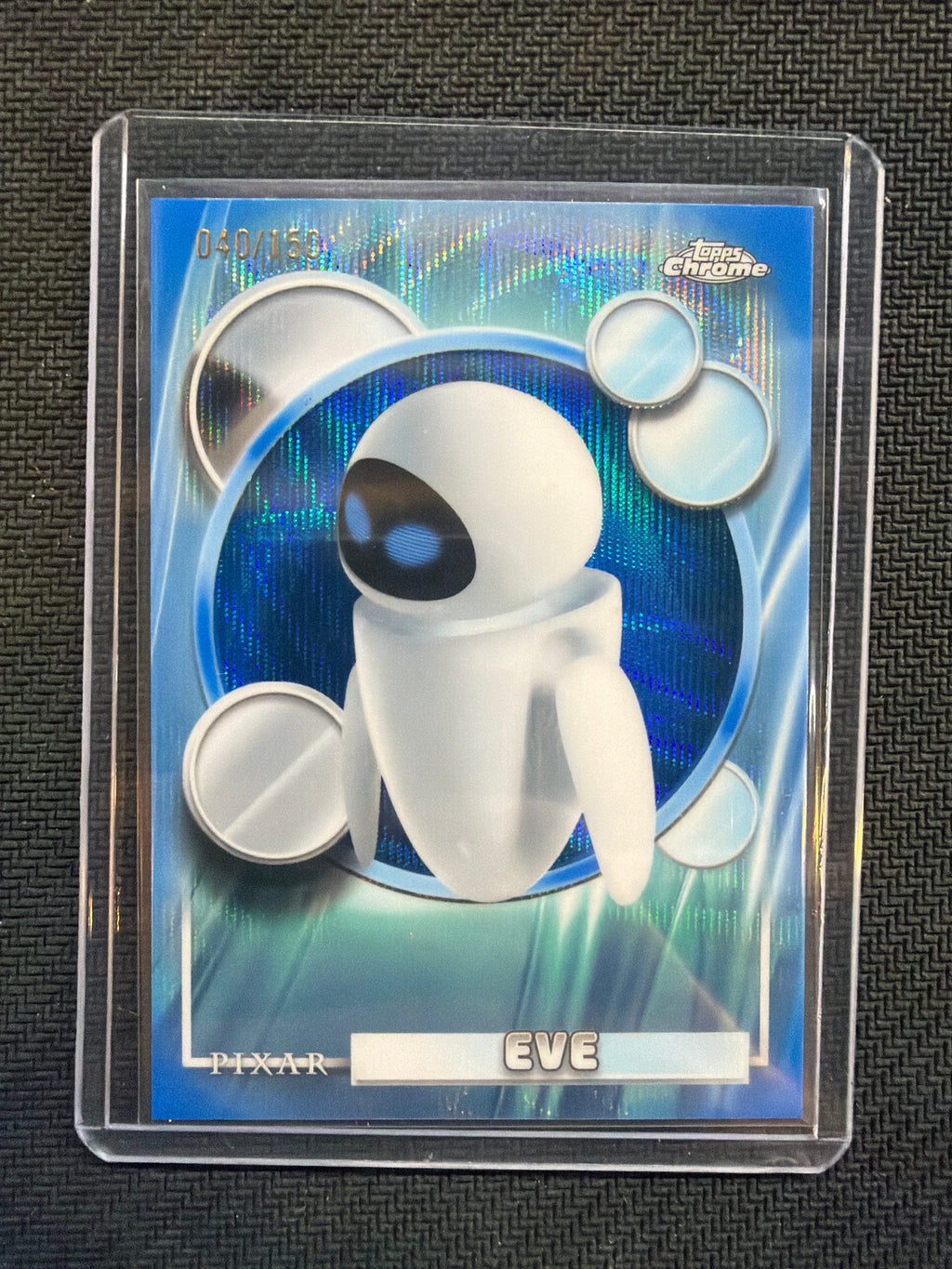 2026 Topps Chrome Disney Eve Blue Wave /150 #146