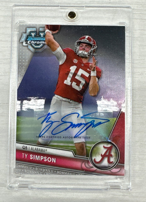 2024 Bowman U Ty Simpson Alabama Auto