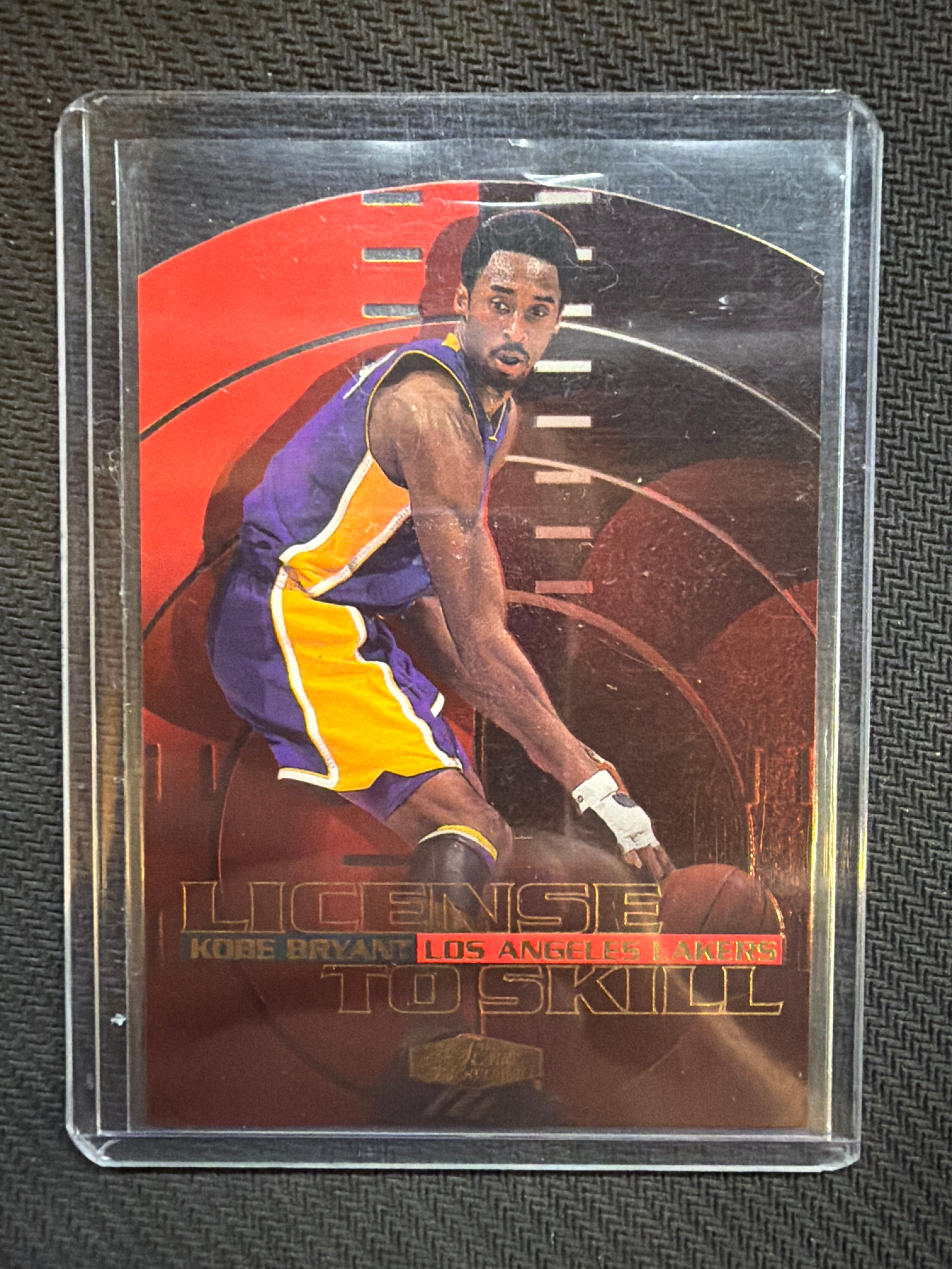 1999 Flair Showcase Kobe Bryant License To Skill #9 Lakers
