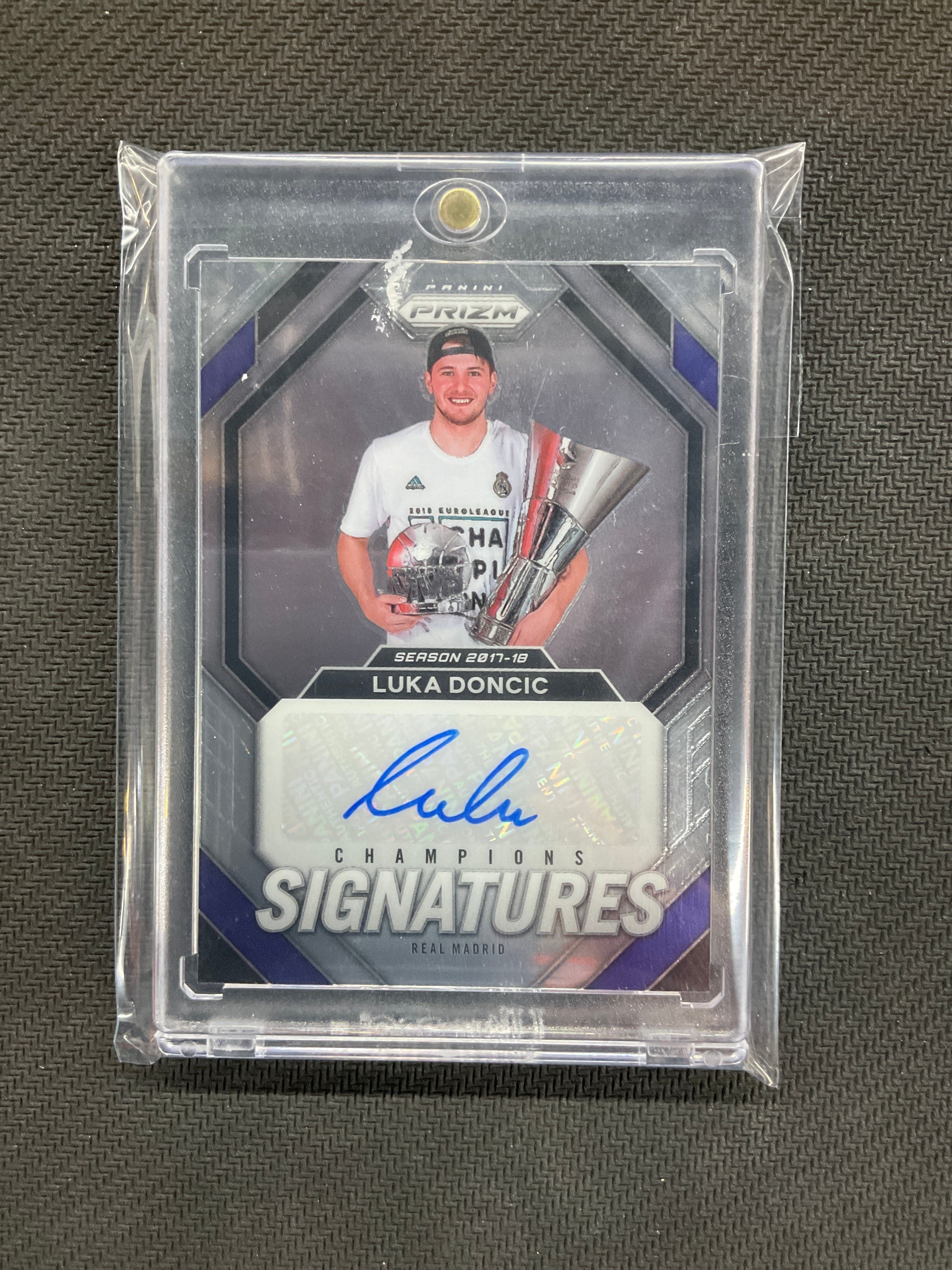2023-24m Prizm Euroleage Luka Doncic Champions Auto