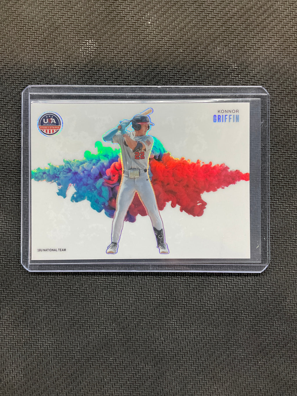 2026 Panini USA Stars & Stripes Konnor Griffin Color Blast