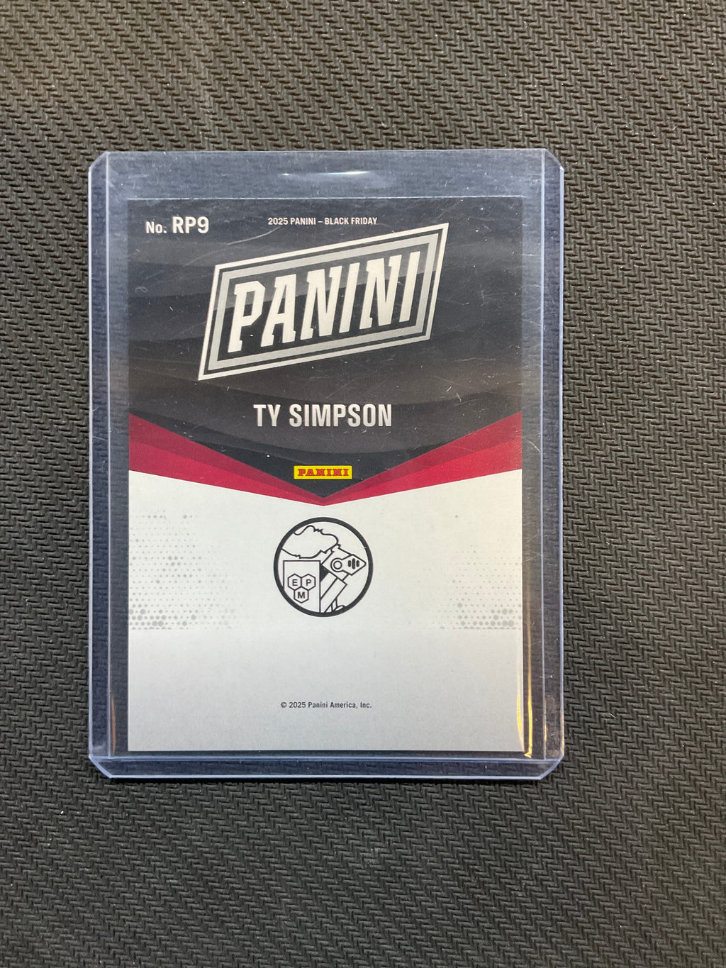 2025 Panini Black Friday Ty Simpson /99 Alabama