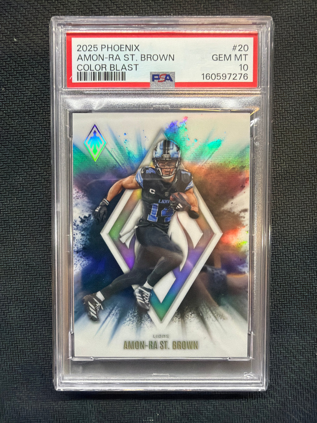 2025 Phoenix Amon-Ra St. Brown Color Blast #20 PSA 10 276