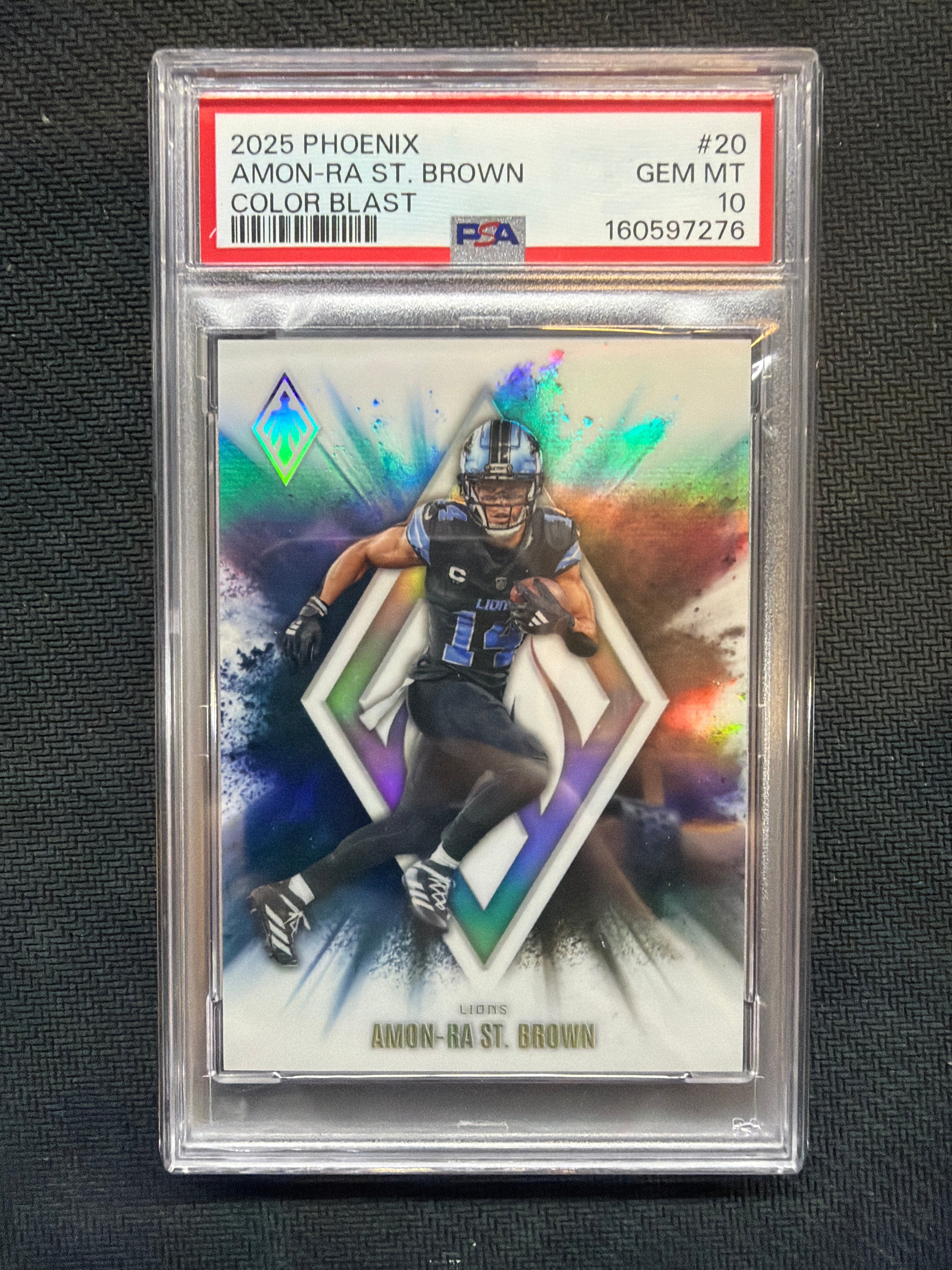 2025 Phoenix Amon-Ra St. Brown Color Blast #20 PSA 10 276