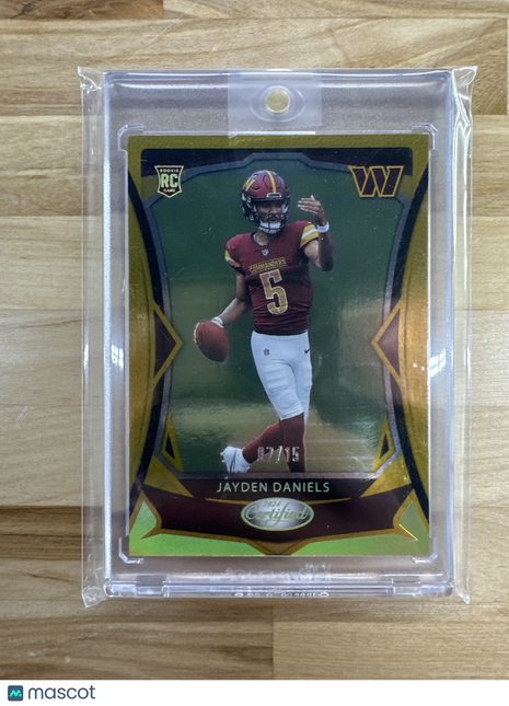 2024 Certified Jayden Daniels Gold /15 Commanders
