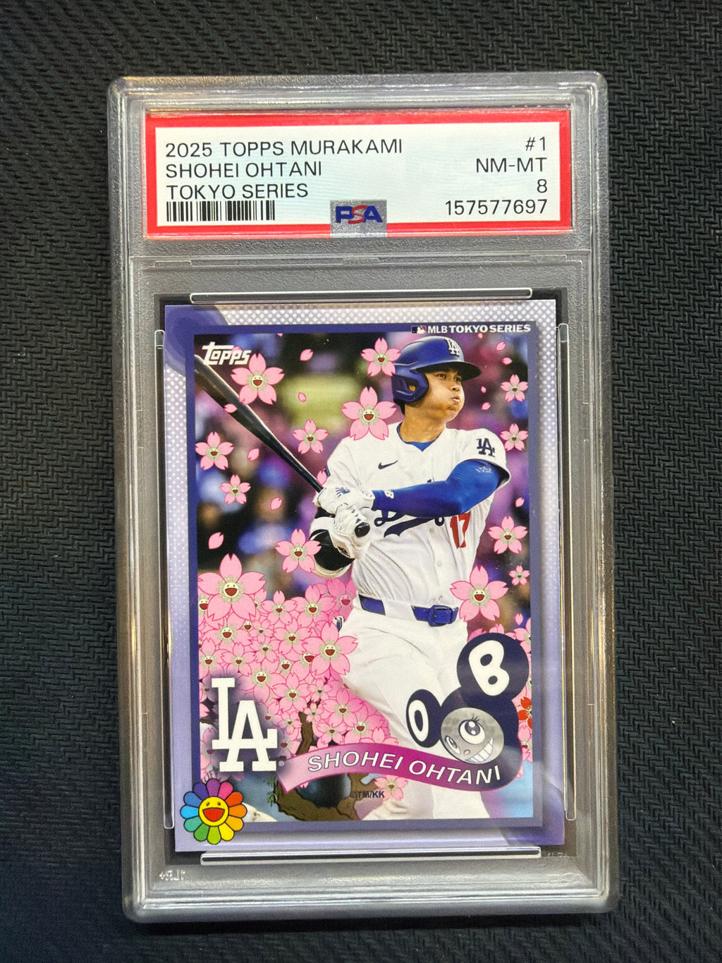 2025 Topps Murakami Shohei Ohtani Tokyo Series PSA 8