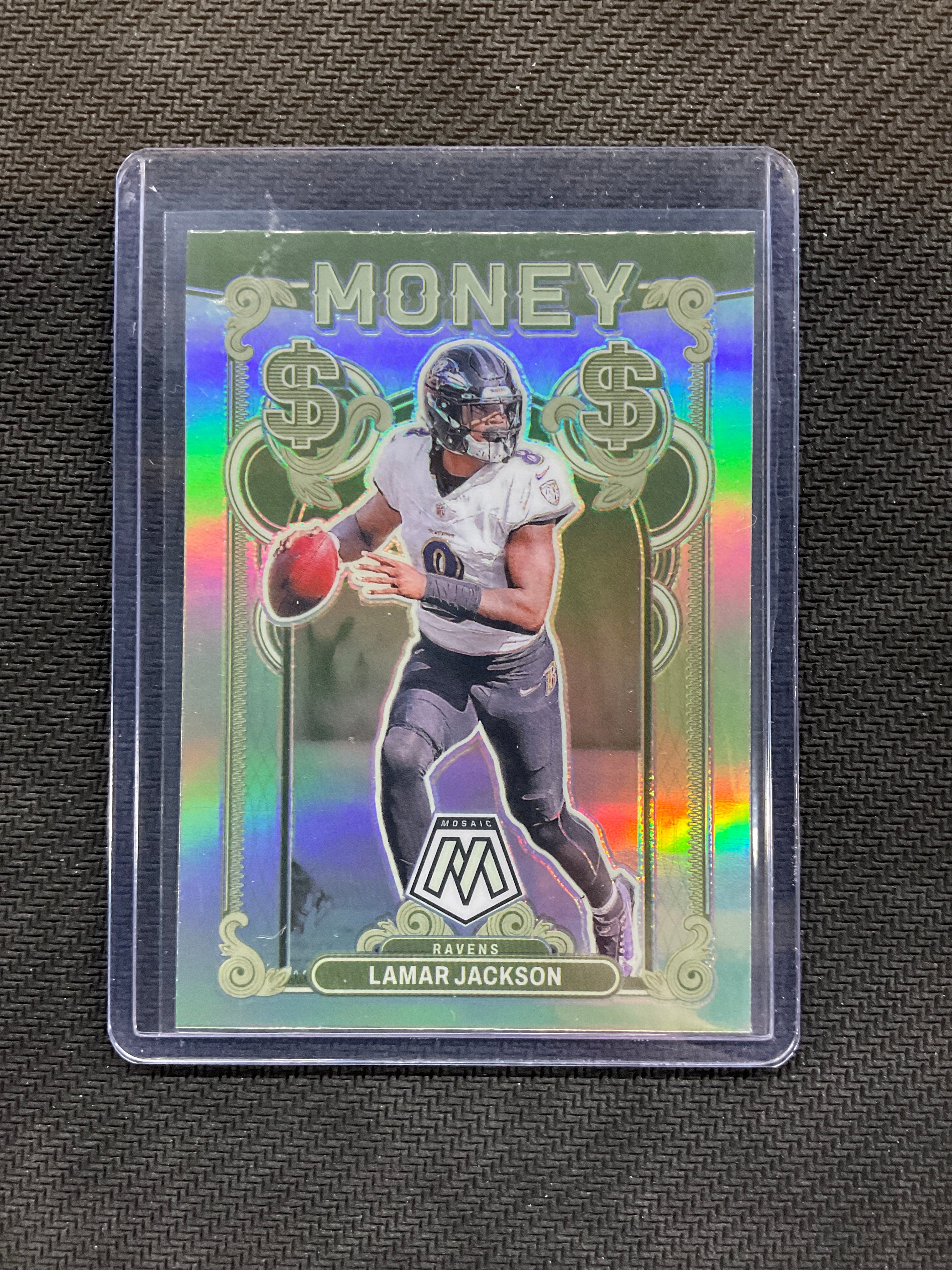 2024 Mosaic Lamar Jackson Money Case Hit Ravens