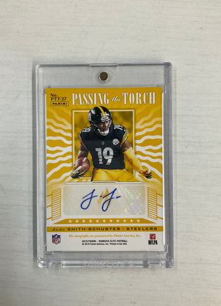 2019 Donruss Elite Hines Ward Juju Smith Passing The Torch Auto /15
