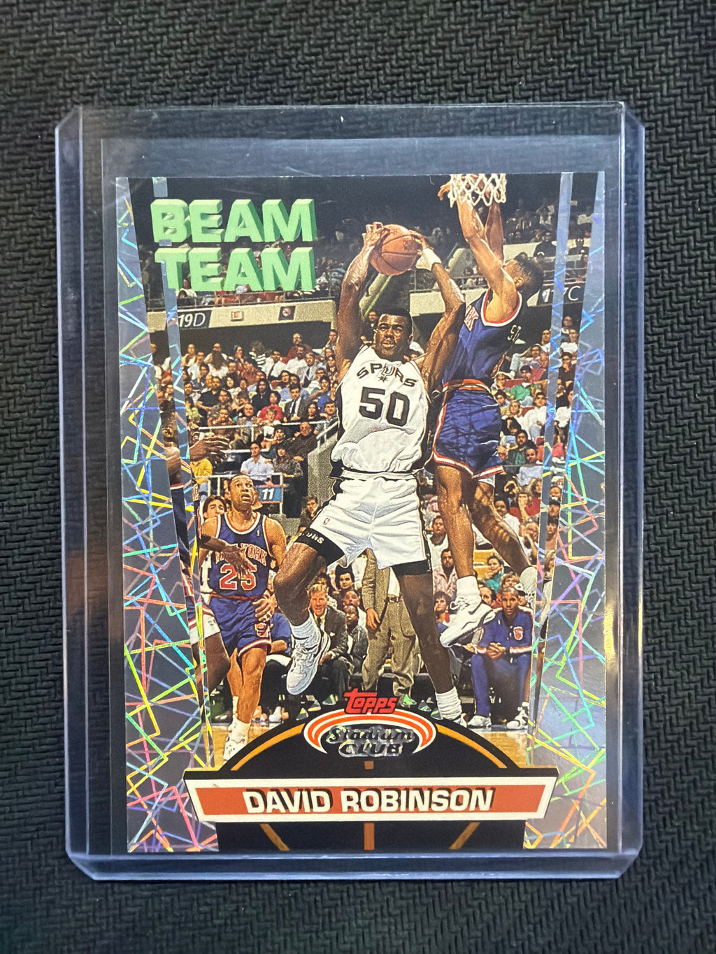 1992 Stadium Club David Robinson #20 Beam Team Spurs