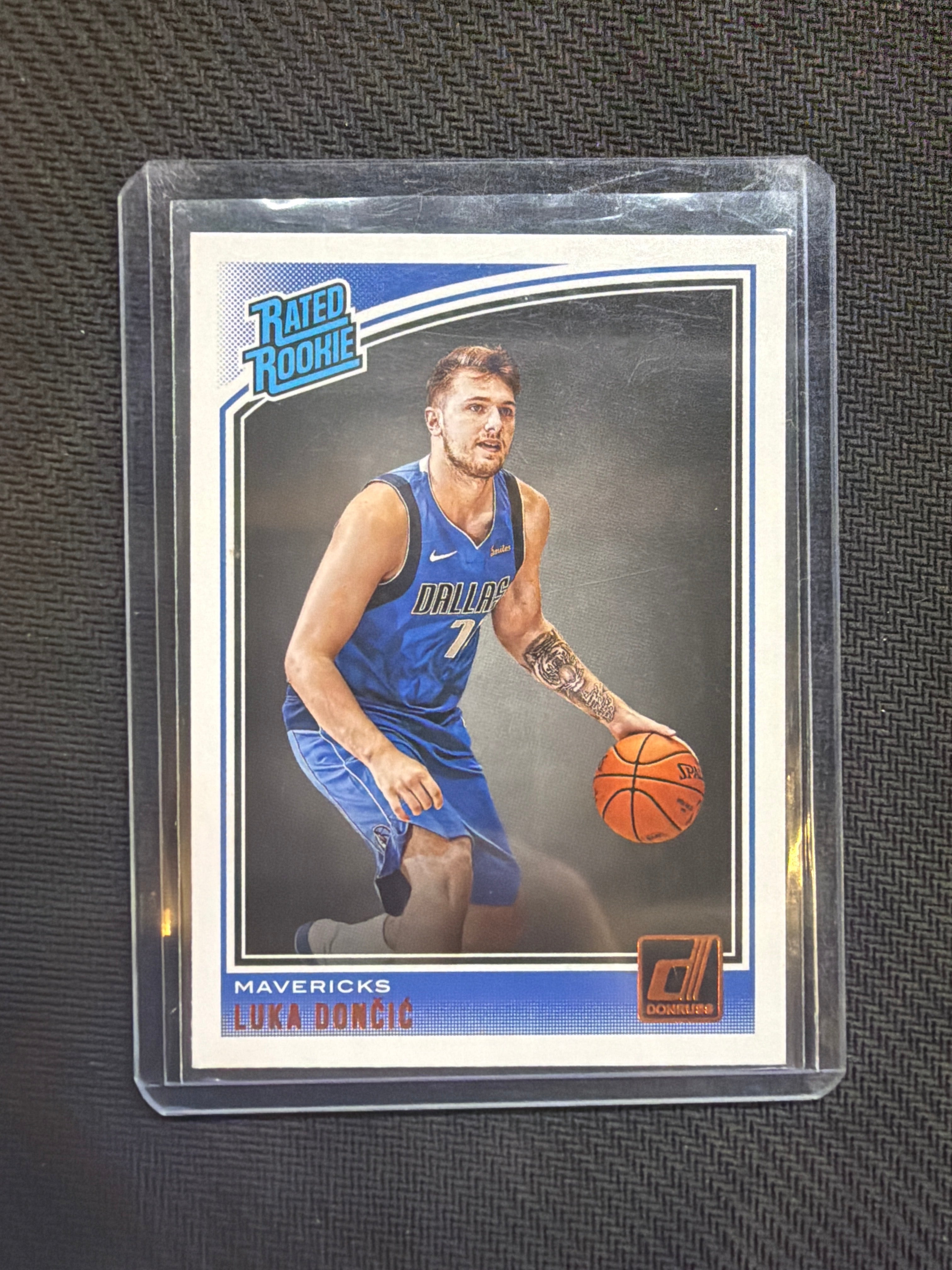 2018 Panini Donruss Luka Doncic Rated Rookie