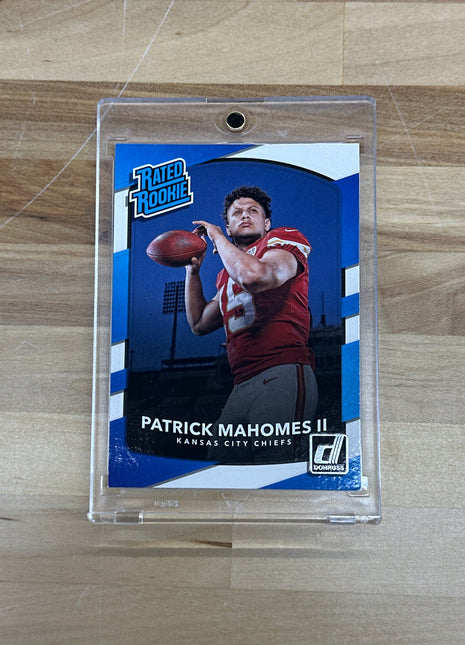 2017 Donruss Patrick Mahomes II Rookie Cheifs
