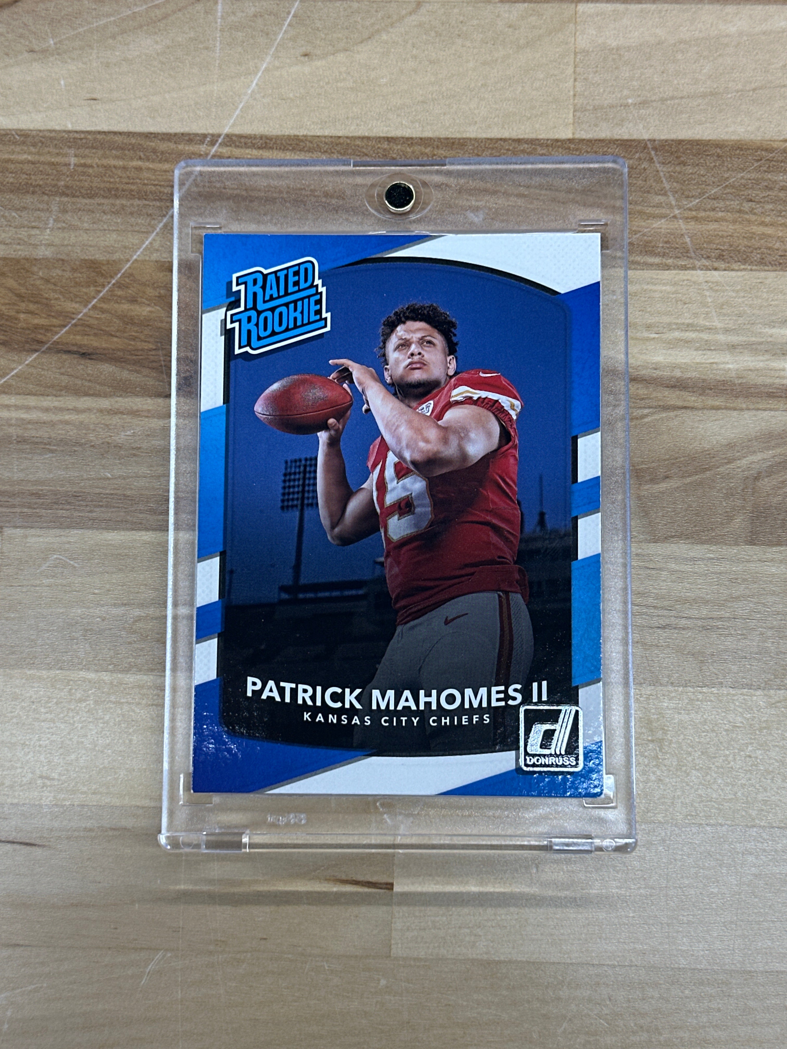 2017 Donruss Patrick Mahomes II Rookie Cheifs