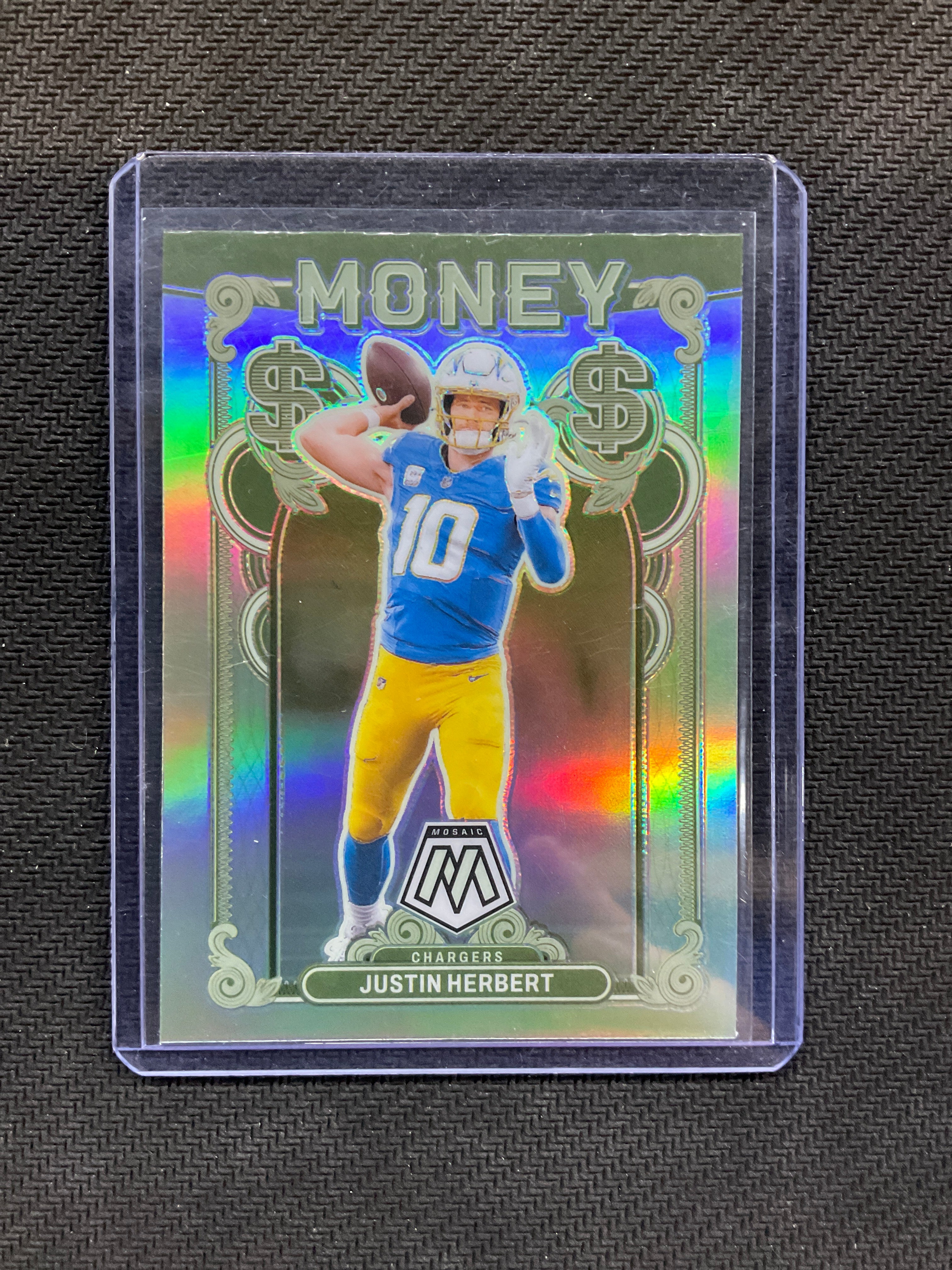 2024 Mosaic Justin Herbert Money Case Hit