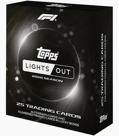 2026 Topps F1 Lights Out Hobby Box