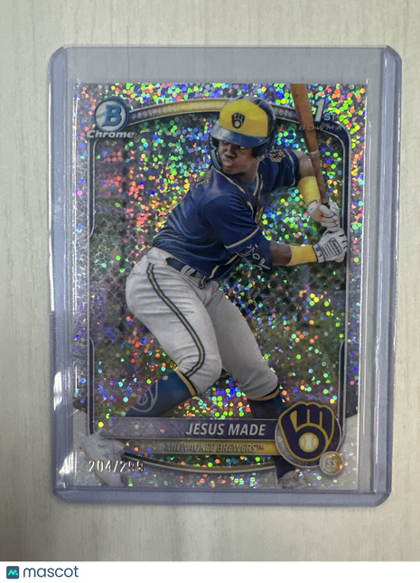 2025 Bowman Chrome Jesus Made Speckle /299