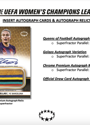 TOPPS CHROME UEFA WOMEN’S CHAMPIONS LEAGUE 2023/24